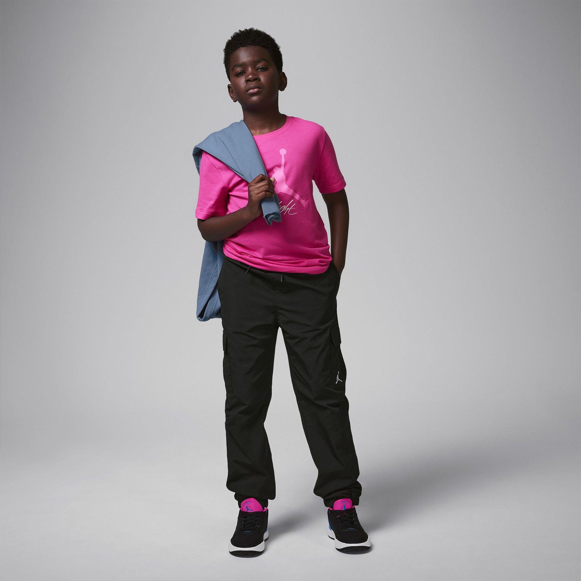 Black/Pink - Nike - Jordan DAY1 EO Juniors Shoes - 10