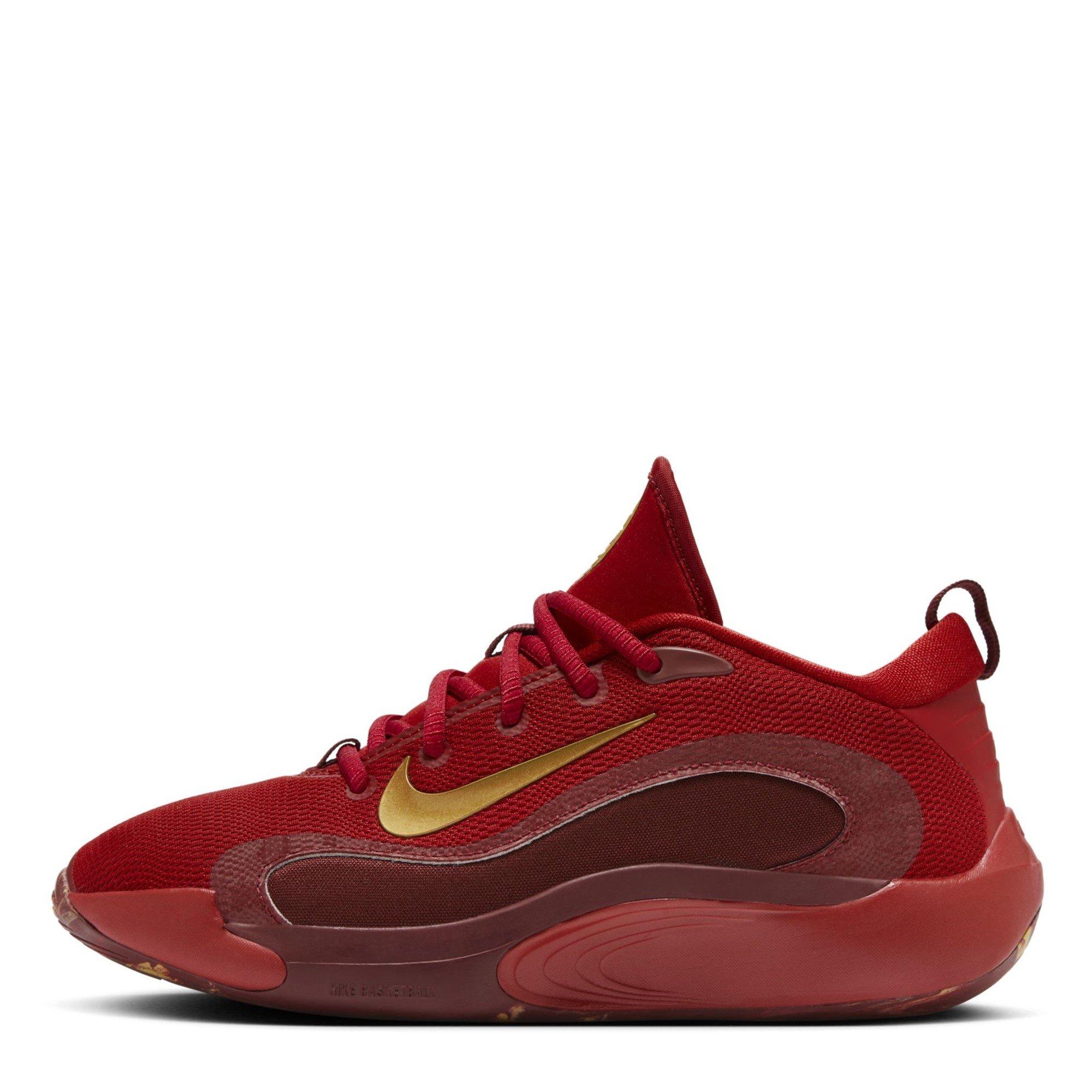 Gym Red/Met Red - Nike - Isofly Junior Basketball Shoes - 2