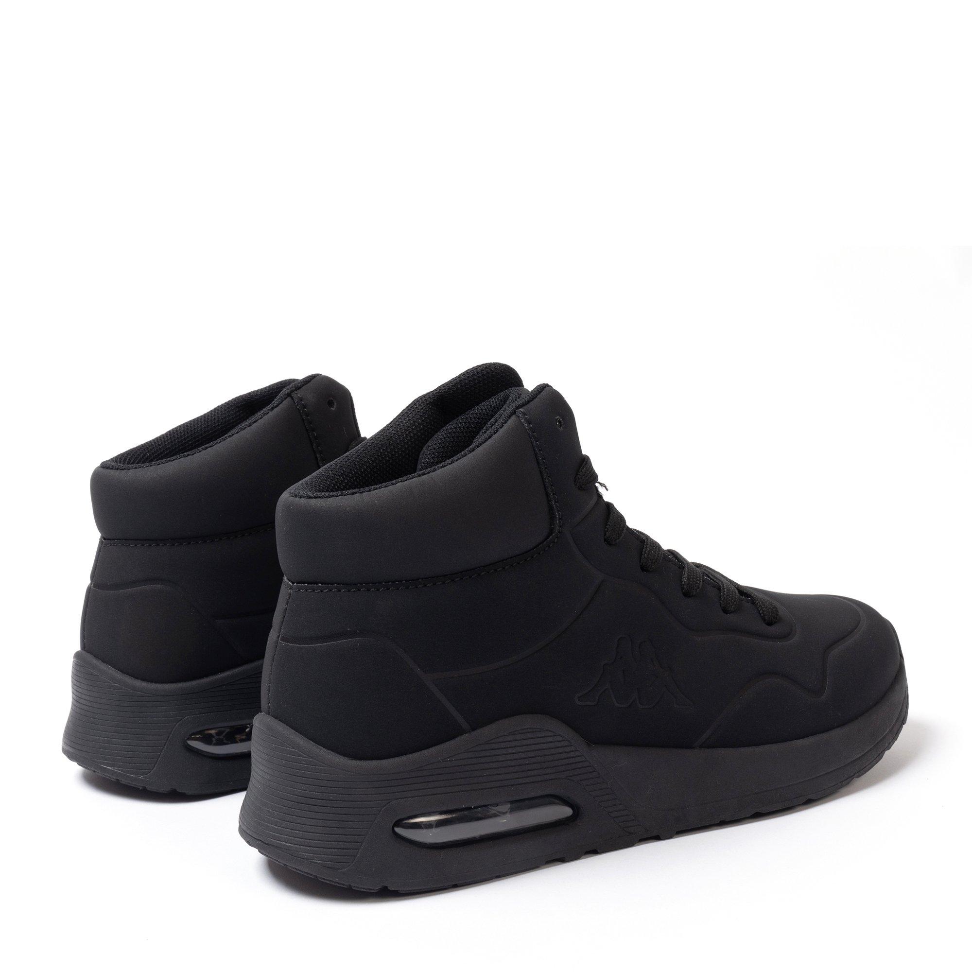 Sort/Blk - Kappa - Bolla Mid Junior Unisex Trainers - 3