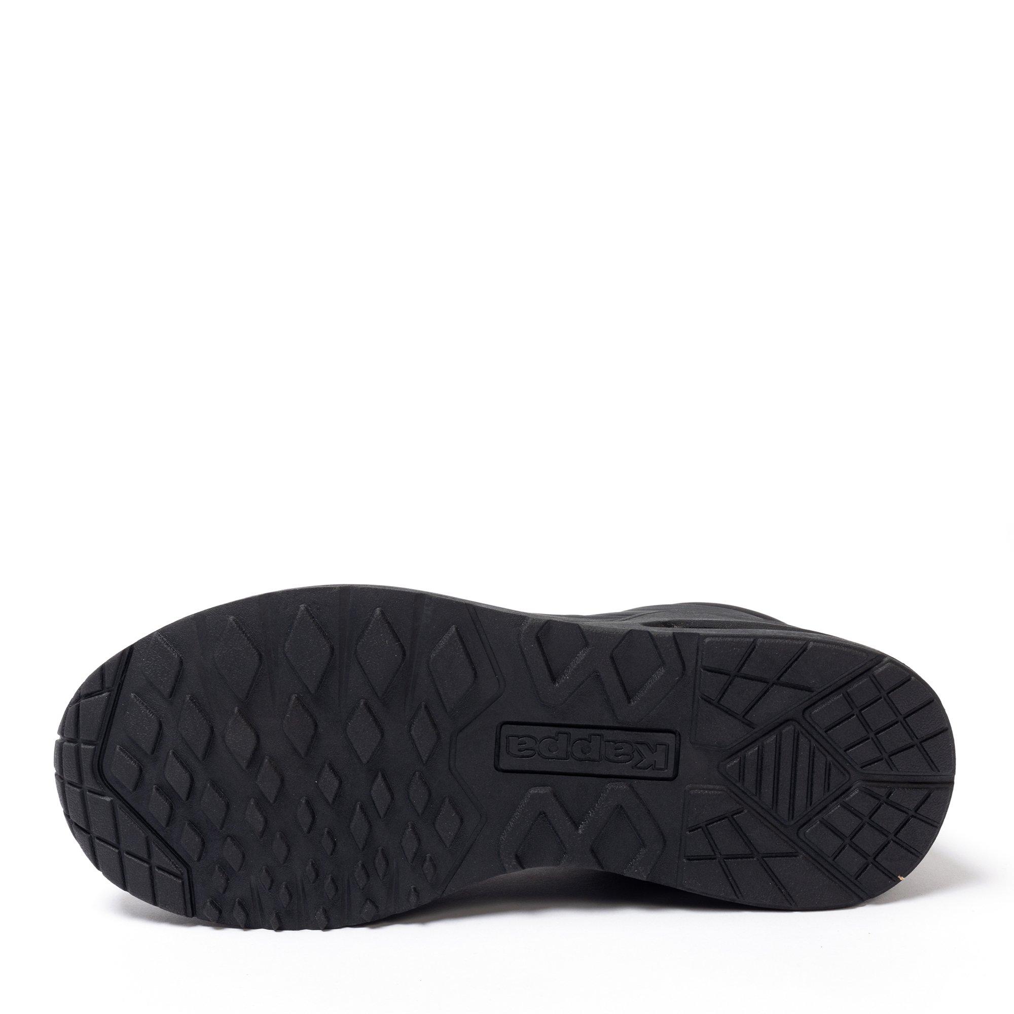 Sort/Blk - Kappa - Bolla Mid Junior Unisex Trainers - 5