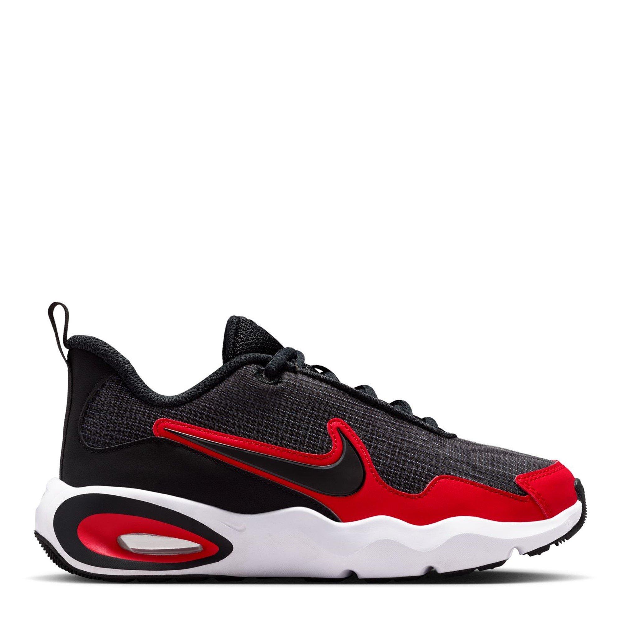 Nike Boys Air Max Nova Shoes Juniors - Grey/Red - 5 (38)