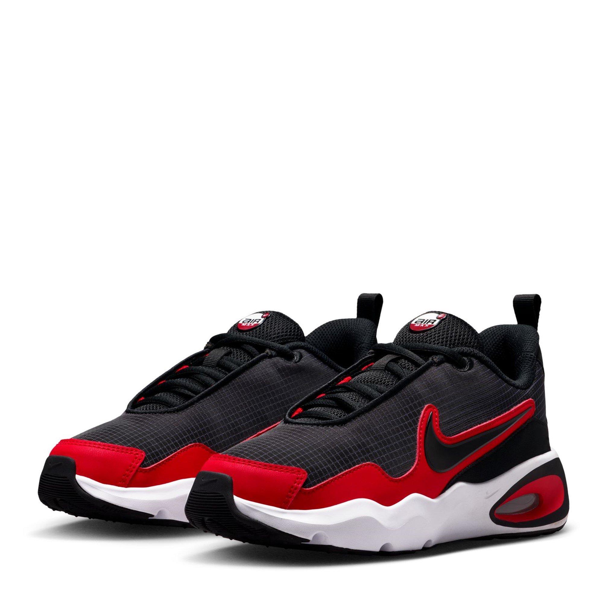 Grey/Red - Nike - Air Max Nova Shoes Juniors - 3