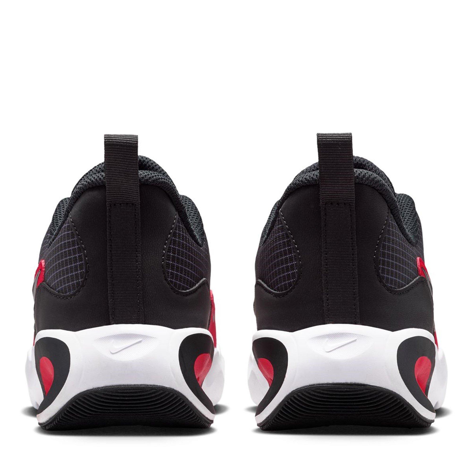 Grey/Red - Nike - Air Max Nova Shoes Juniors - 4