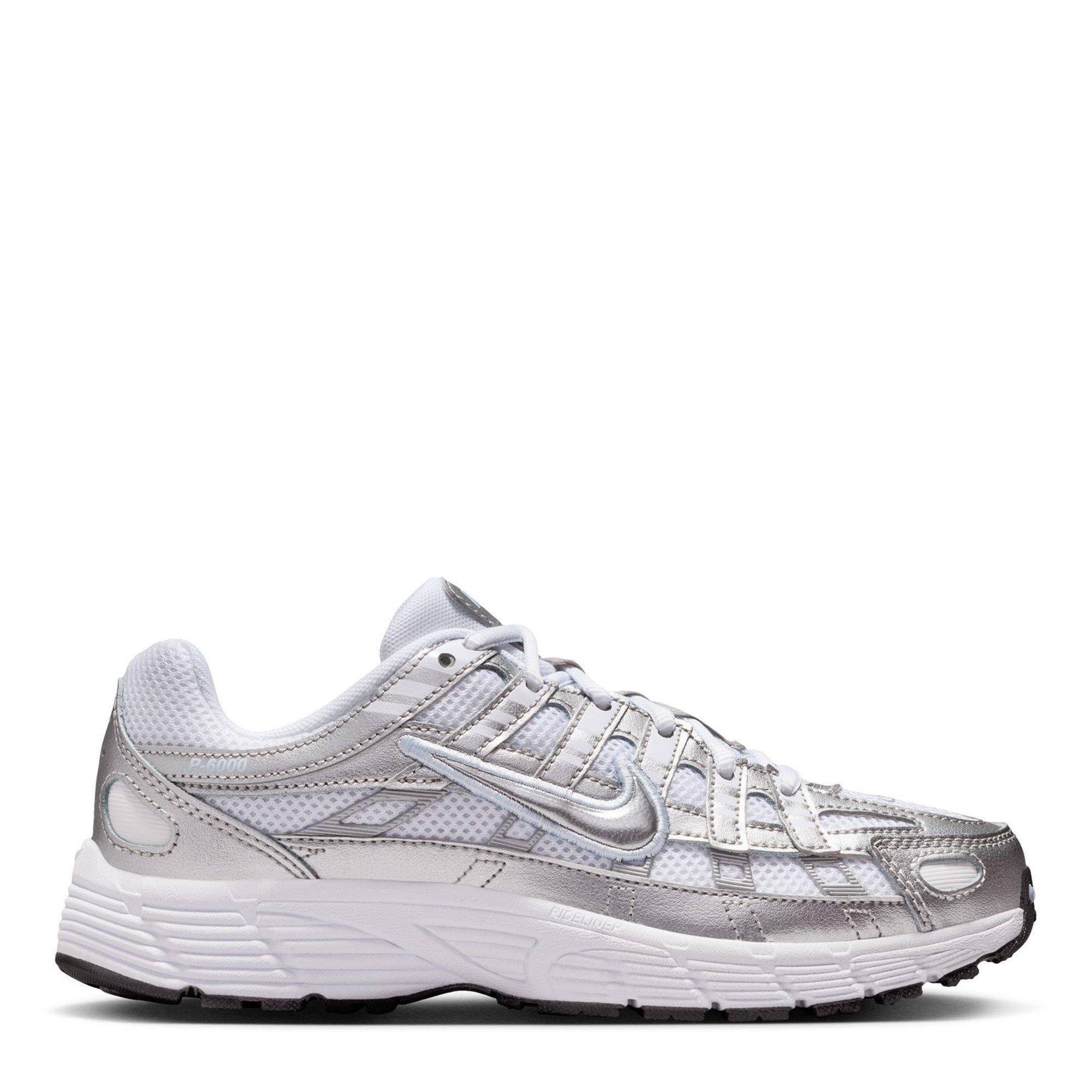 Branco/Prateado - Nike - Kids' Trainers - 1