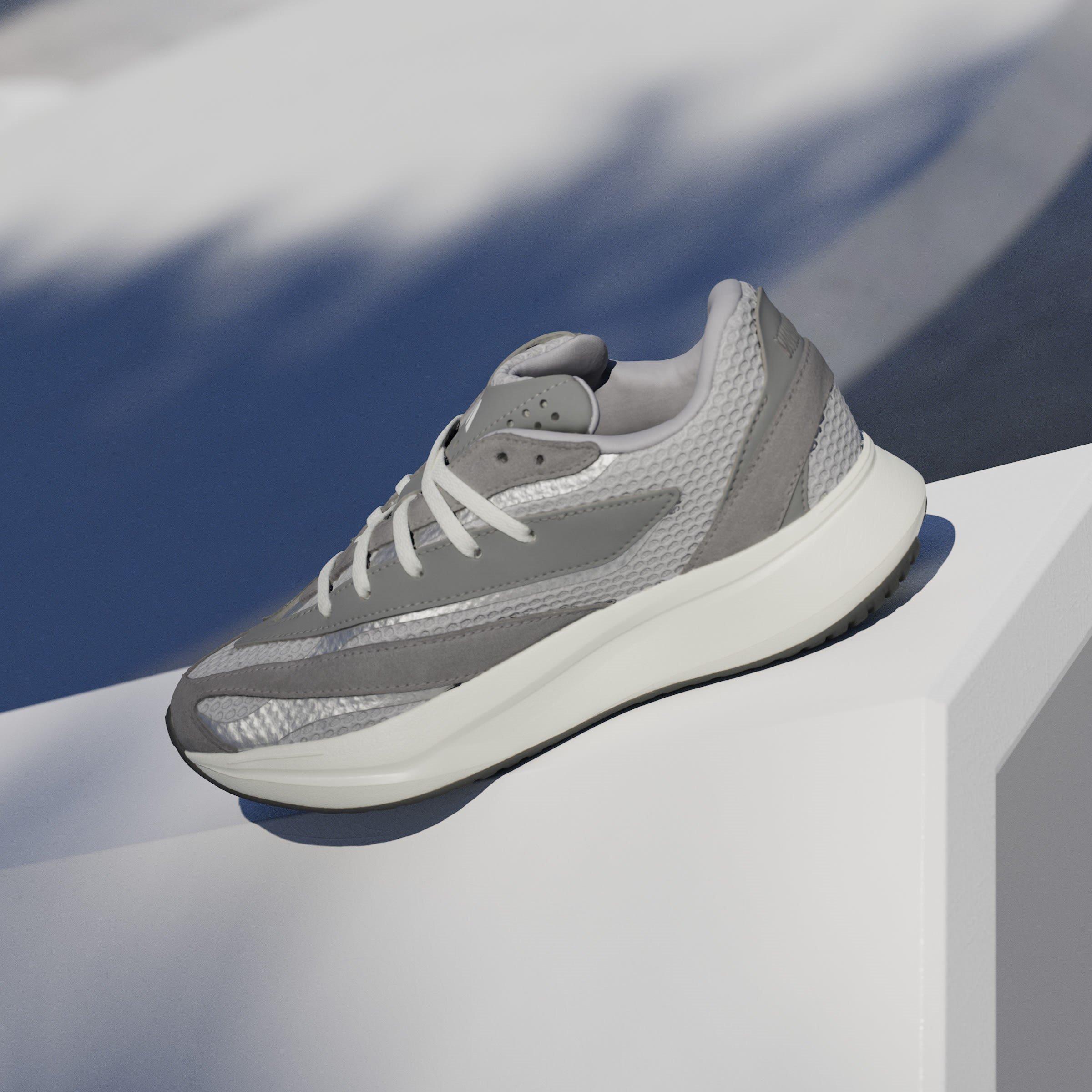 Grijs/Zilver - adidas - Lightblaze Shoes Kids - 15