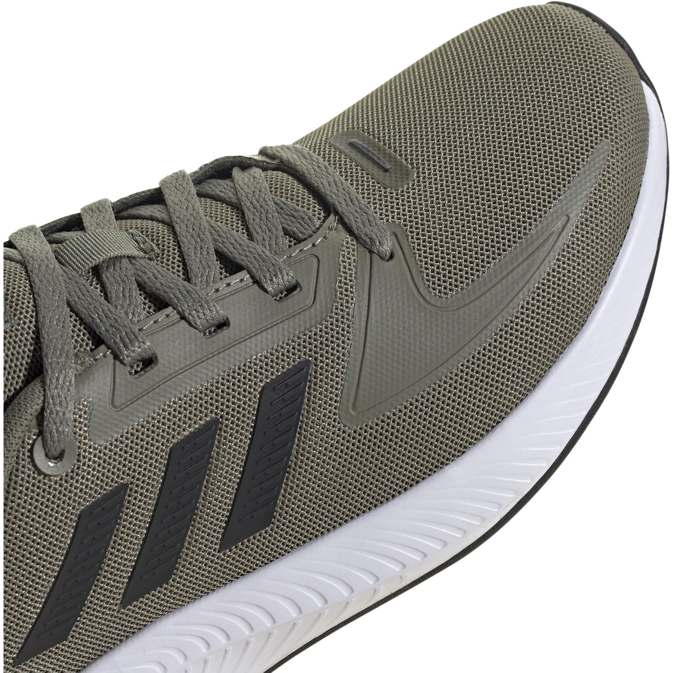 Khaki/Sort - adidas - Runfalcon 2 Running Shoes Junior Boys - 7
