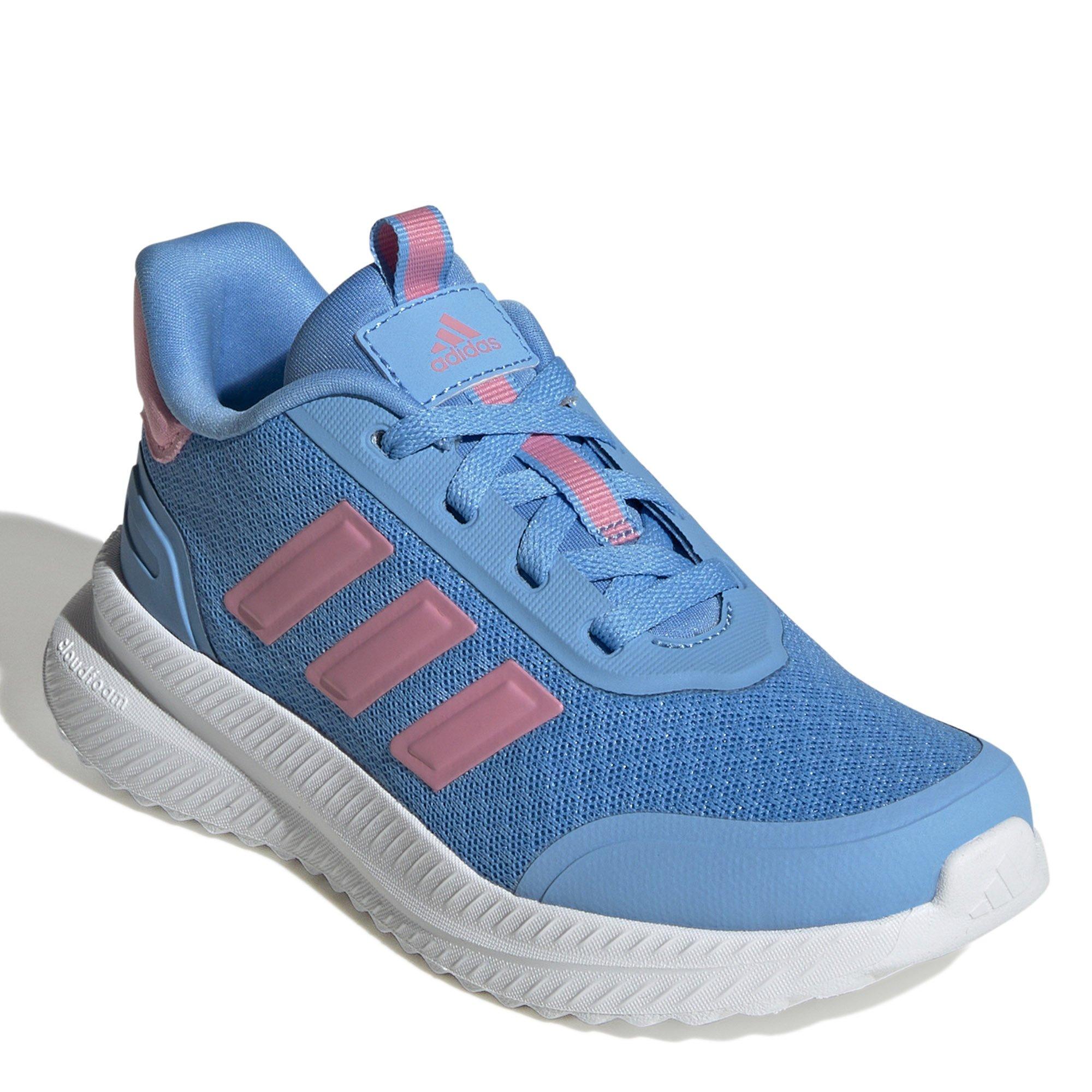 Blue/Pink/White - adidas - X_PLR Junior Girls Shoes - 5