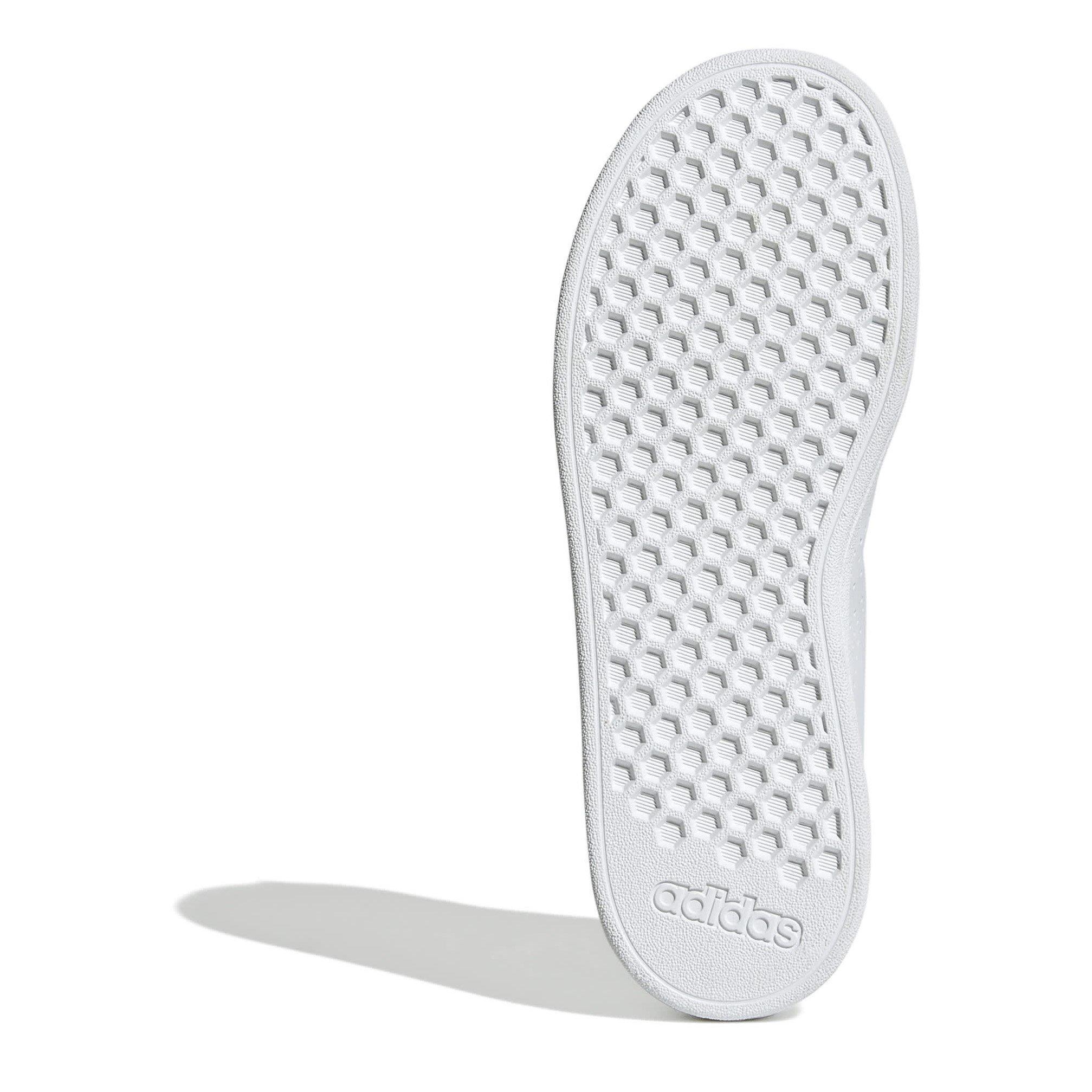 Ftwr Wht/Green - adidas - adidas Advantage Base 2.0 Juniors Shoes - 6