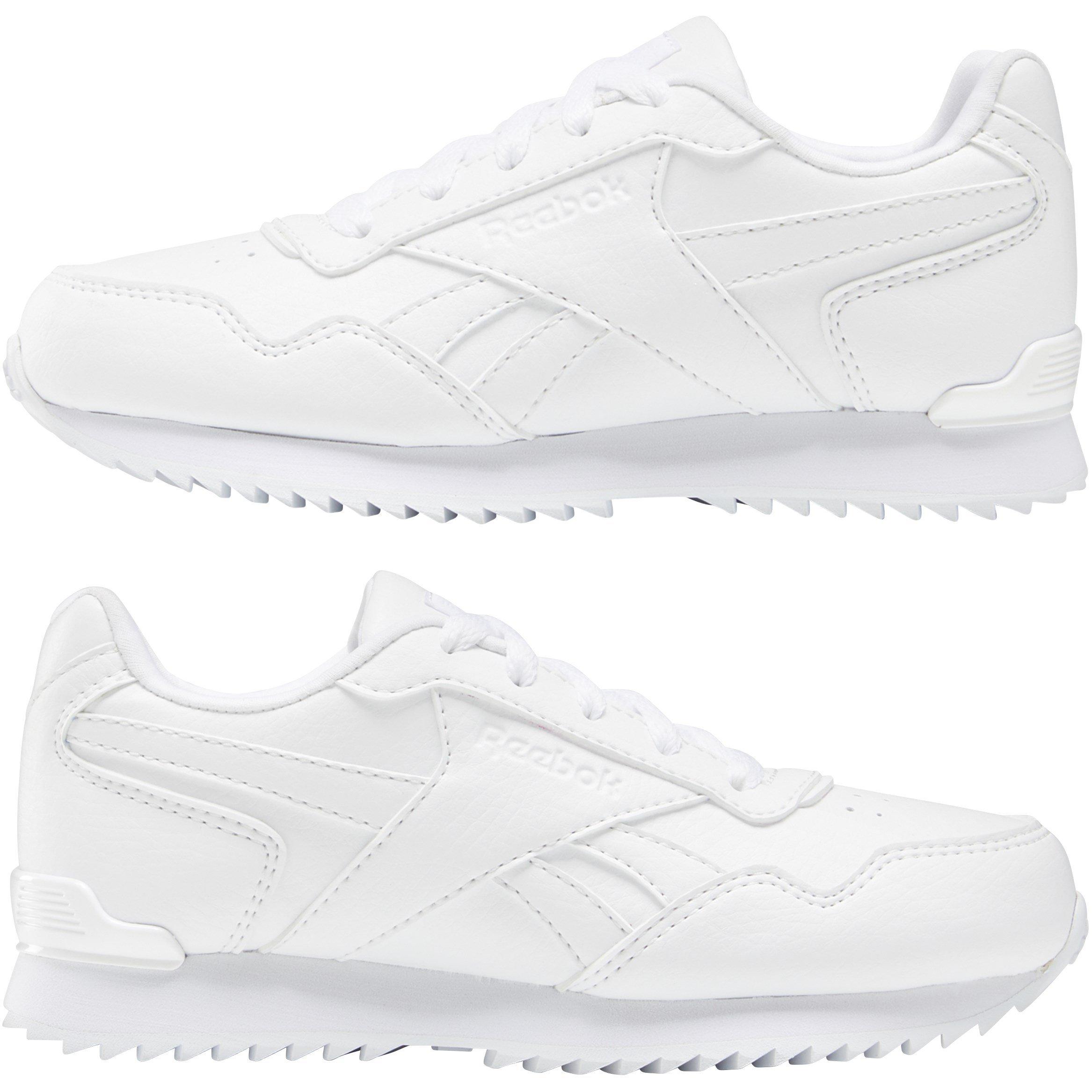 Bianco - Reebok - Royal Glide Ripple Clip Trainers Juniors - 10