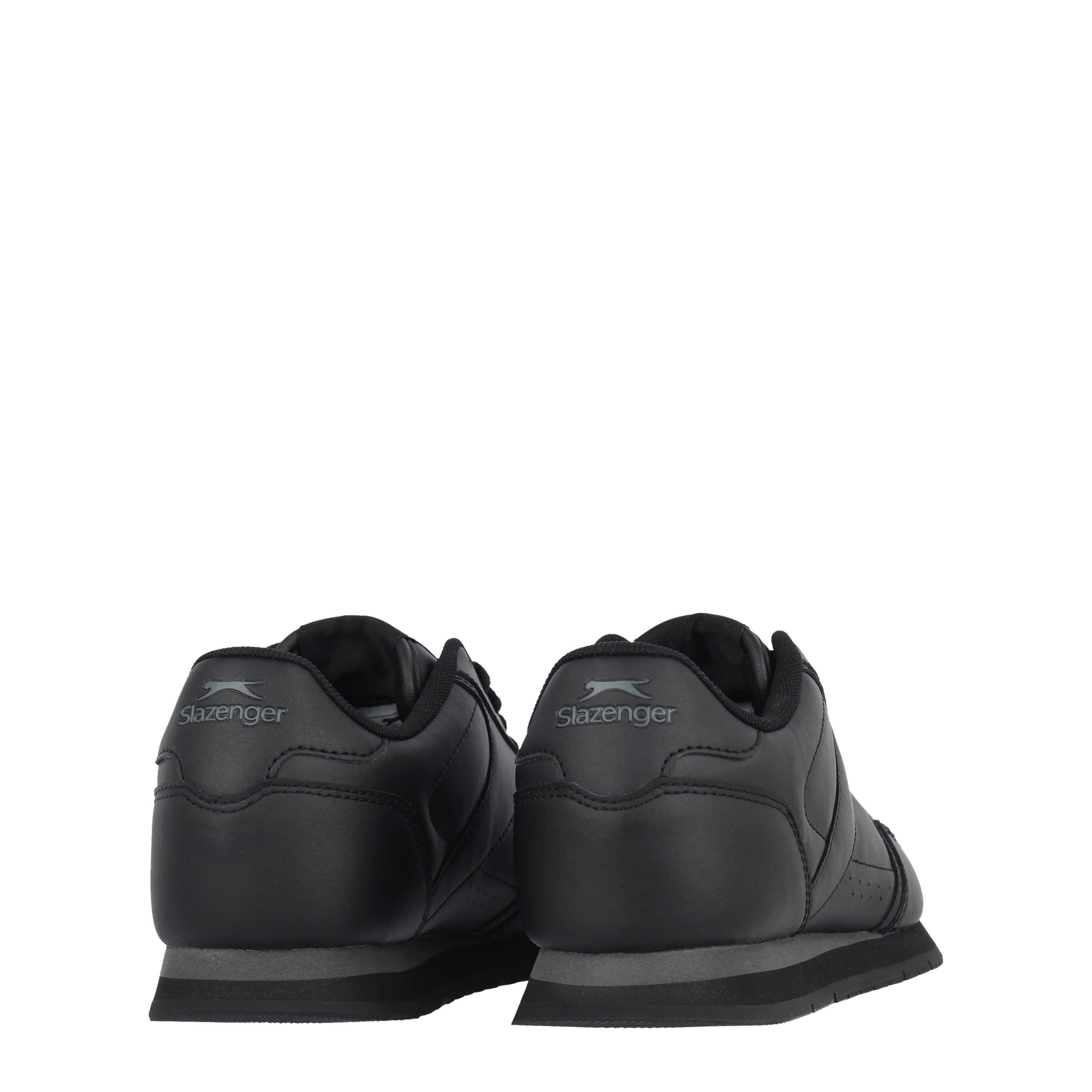 Black/Charcoal - Slazenger - Classic Trainers Juniors - 4