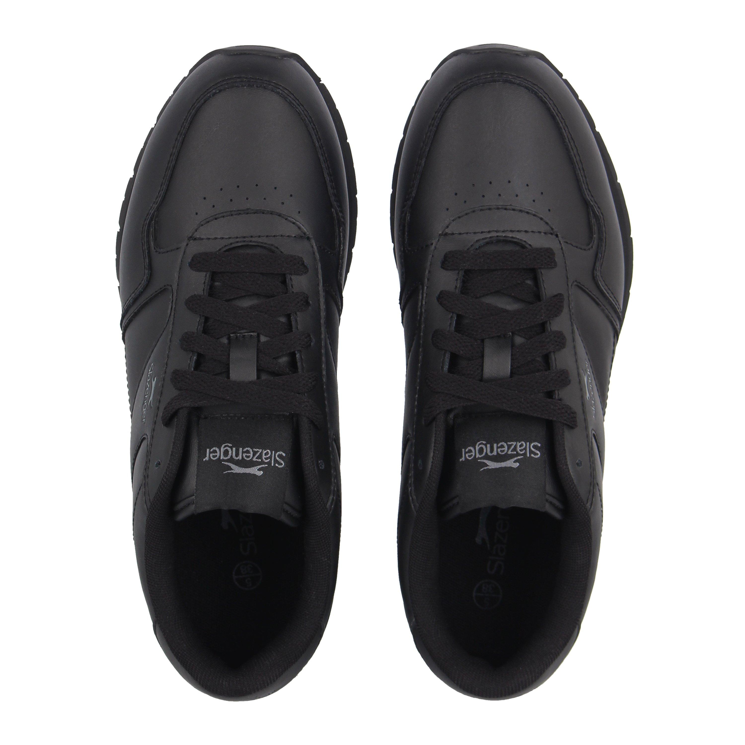 Black/Charcoal - Slazenger - Classic Trainers Juniors - 5