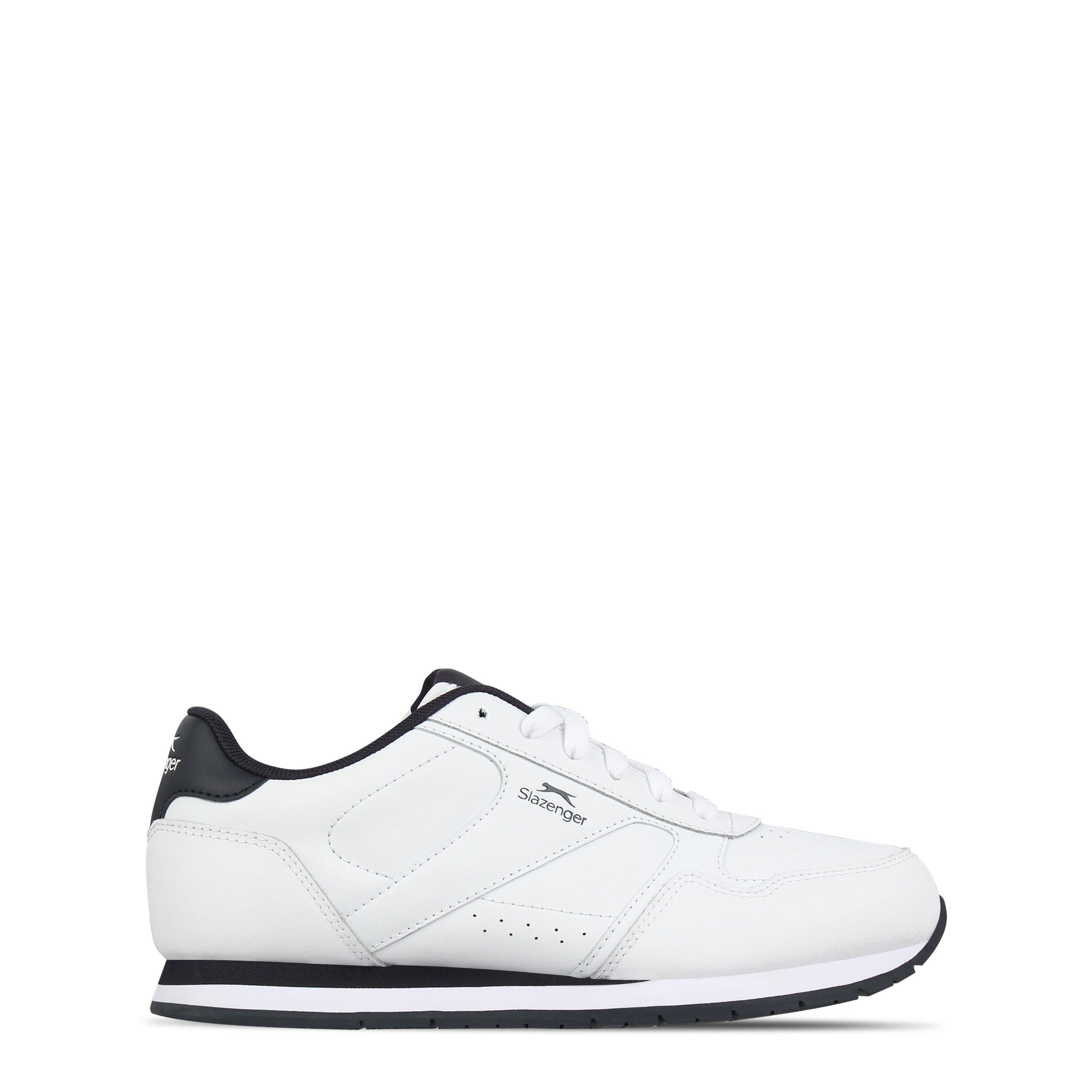 White/Navy - Slazenger - Classic Trainers Juniors - 1