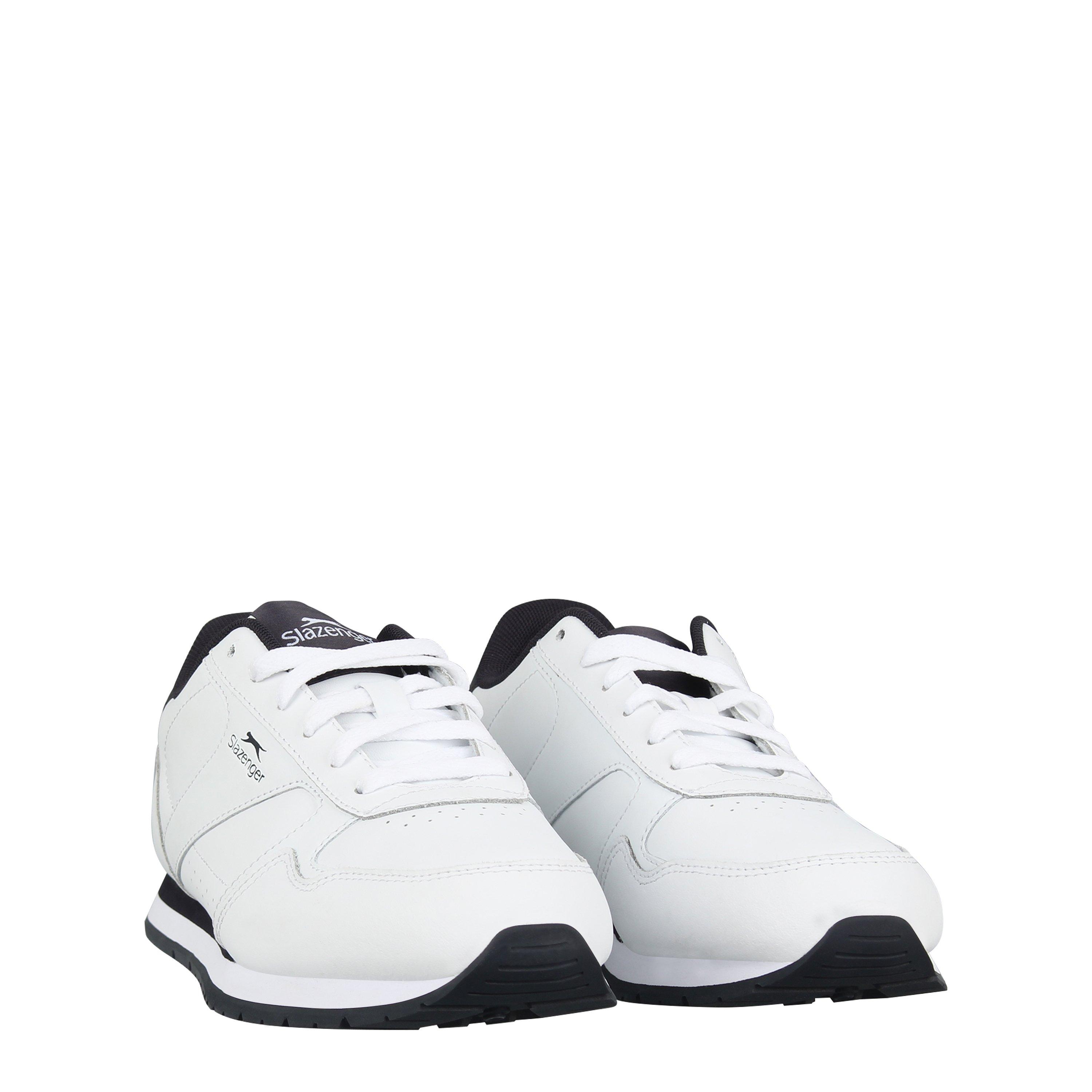 White/Navy - Slazenger - Classic Trainers Juniors - 3
