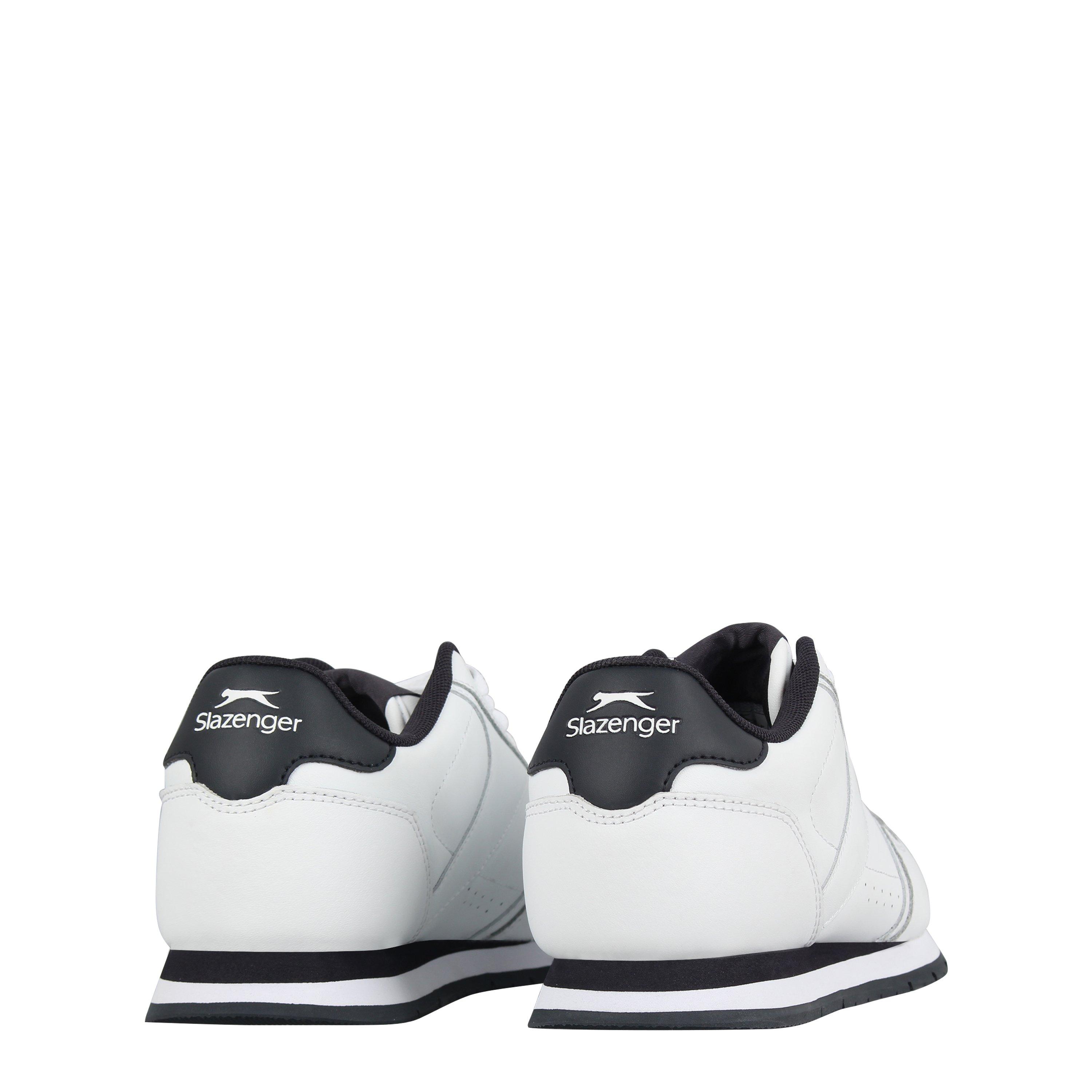White/Navy - Slazenger - Classic Trainers Juniors - 4