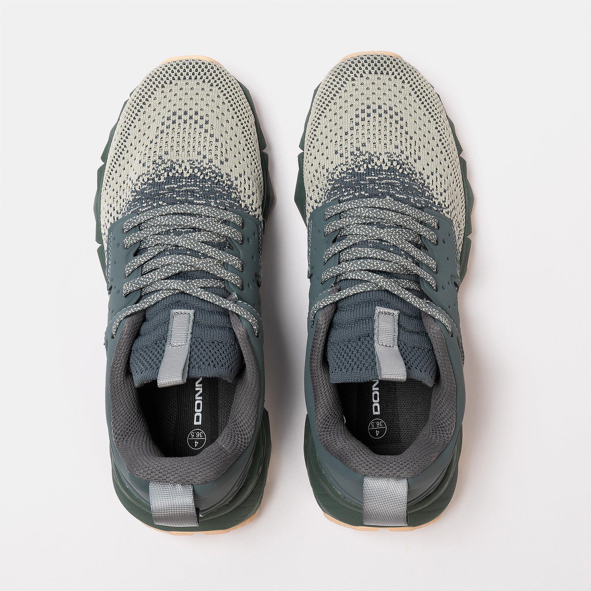 Navy/Grey - Donnay - Knit Runner Junior - 5