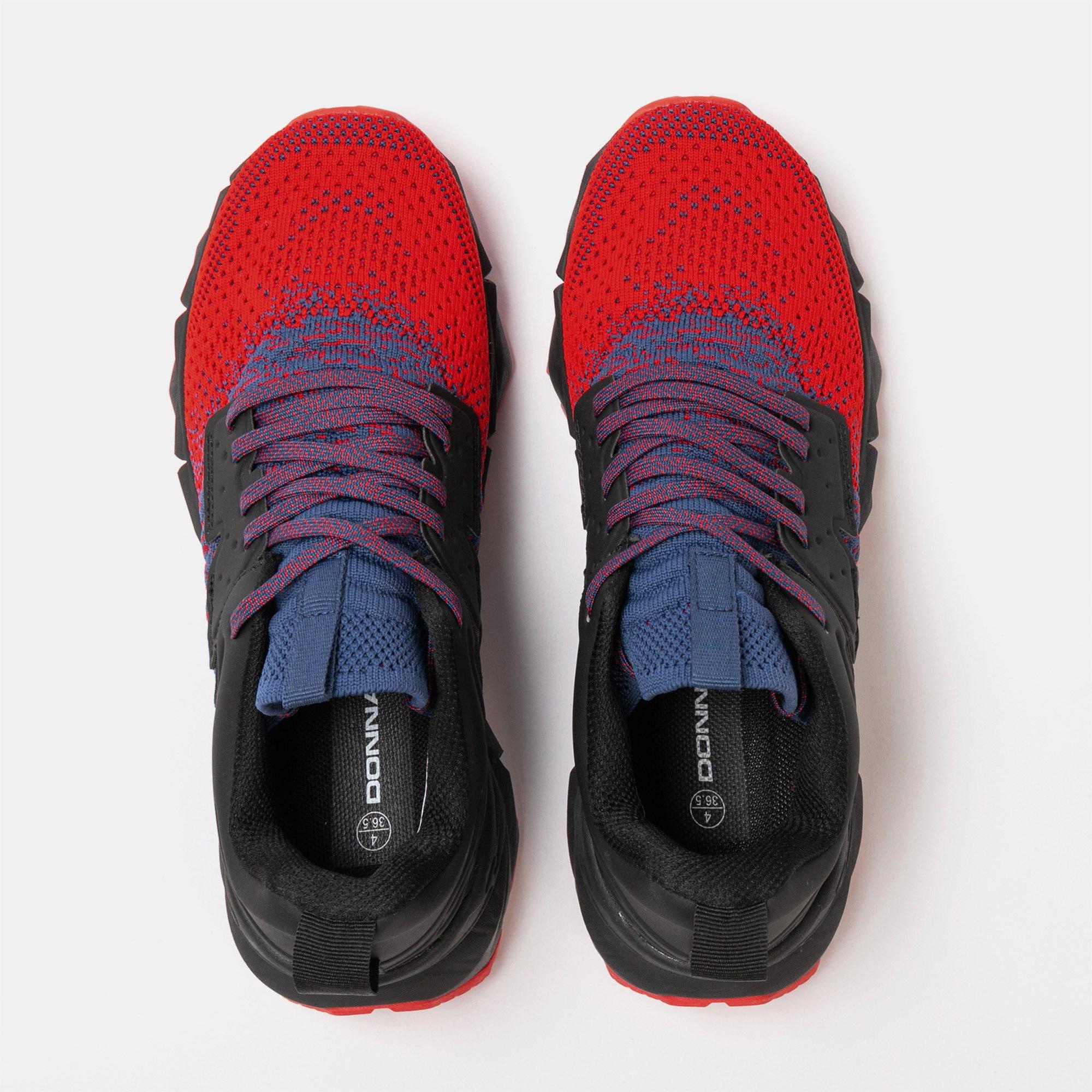 Black/Red - Donnay - Knit Runner Junior - 5