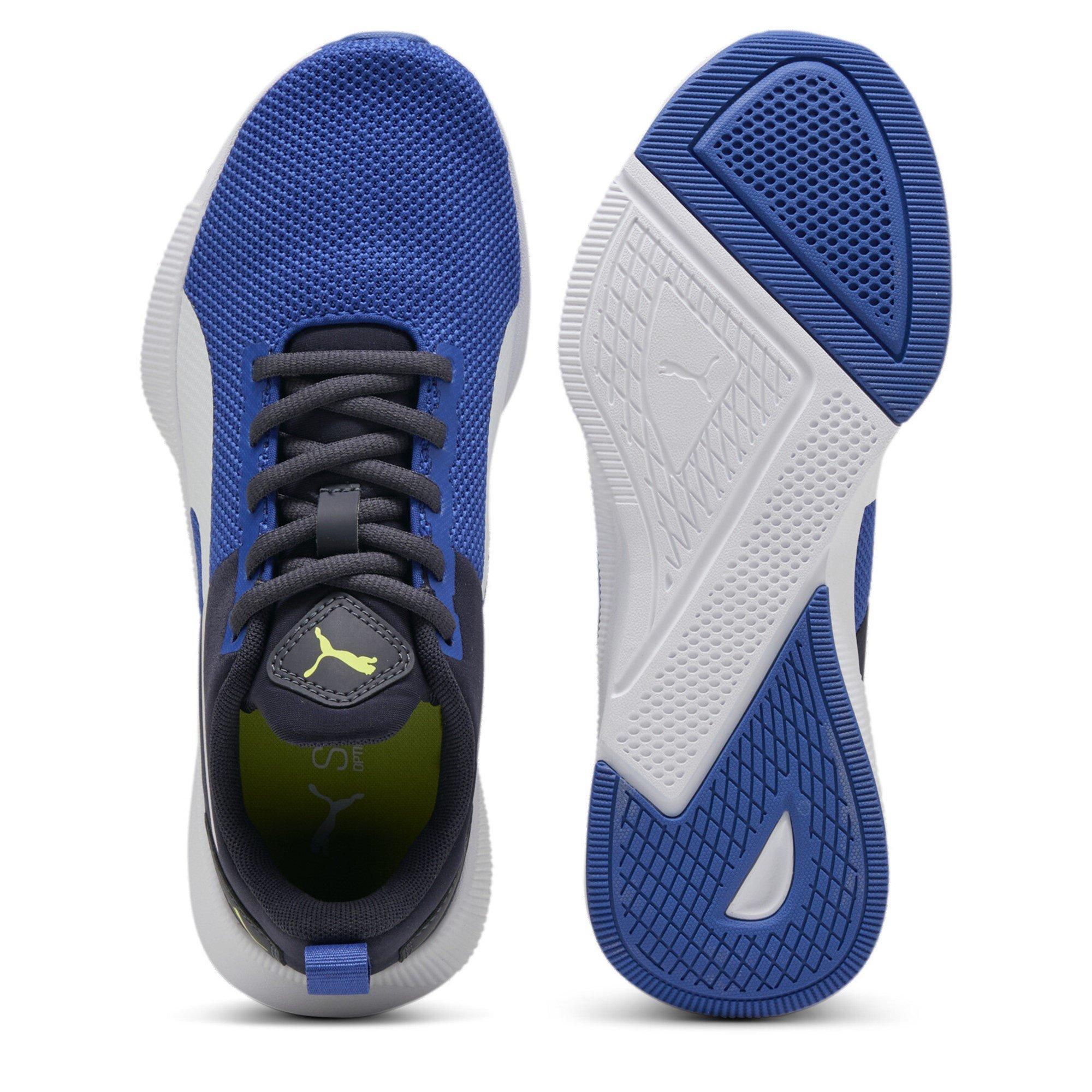 V.Blue-Navy-Wht - Puma - Flyer Runner Juniors Shoes - 3
