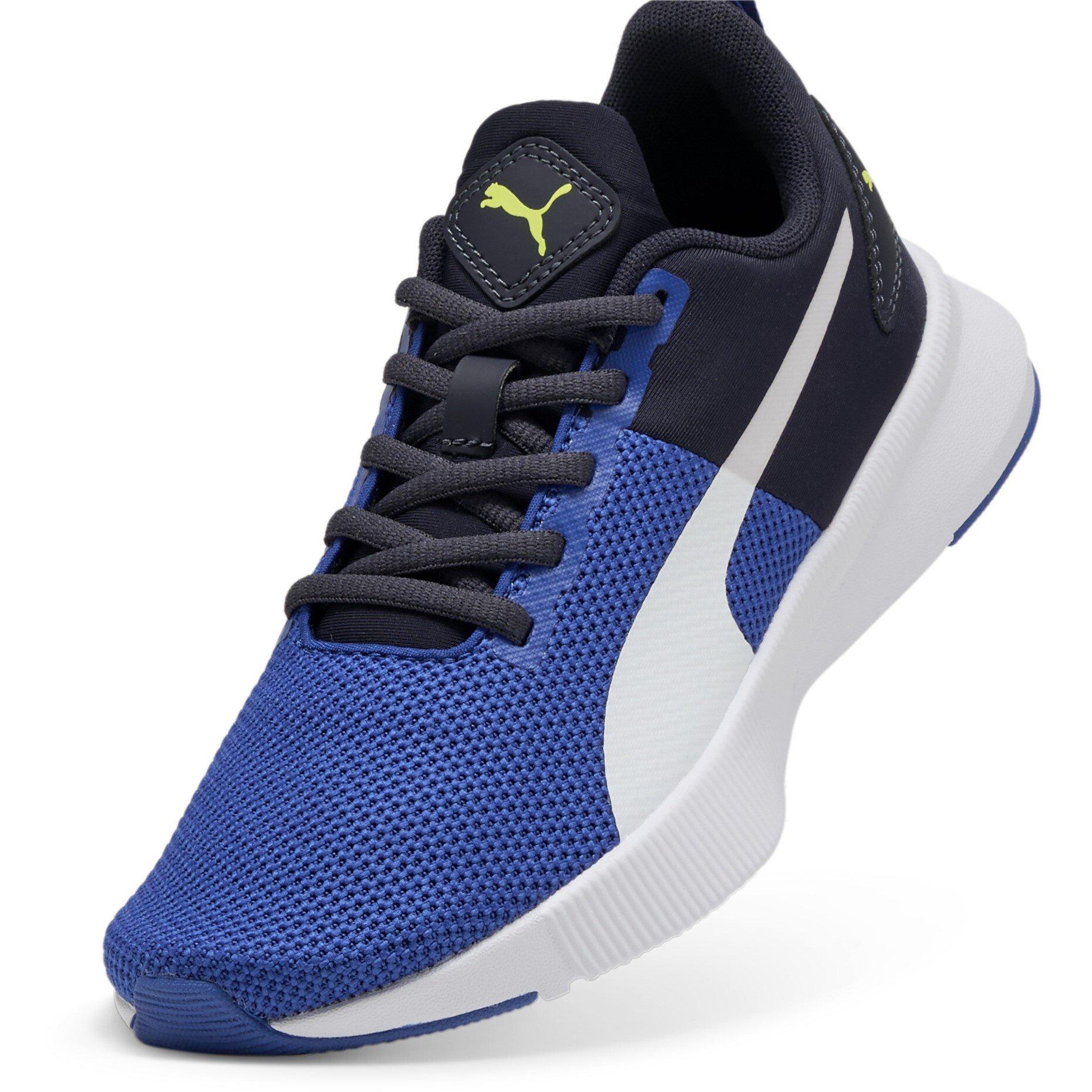 V.Blue-Navy-Wht - Puma - Flyer Runner Juniors Shoes - 6