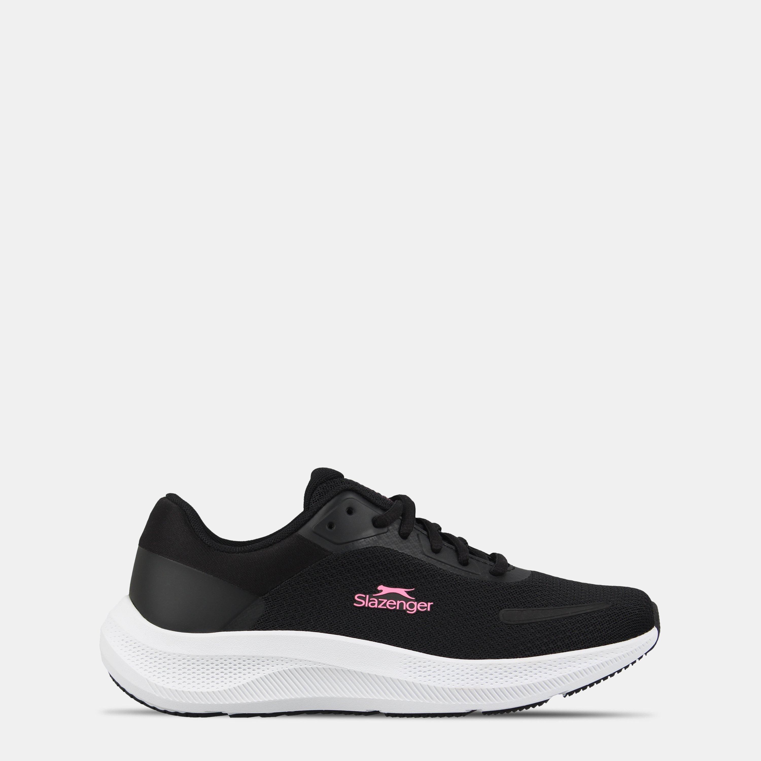 Slazenger Boys Assent Trainer Junior - Black/Pink - 6 (39)