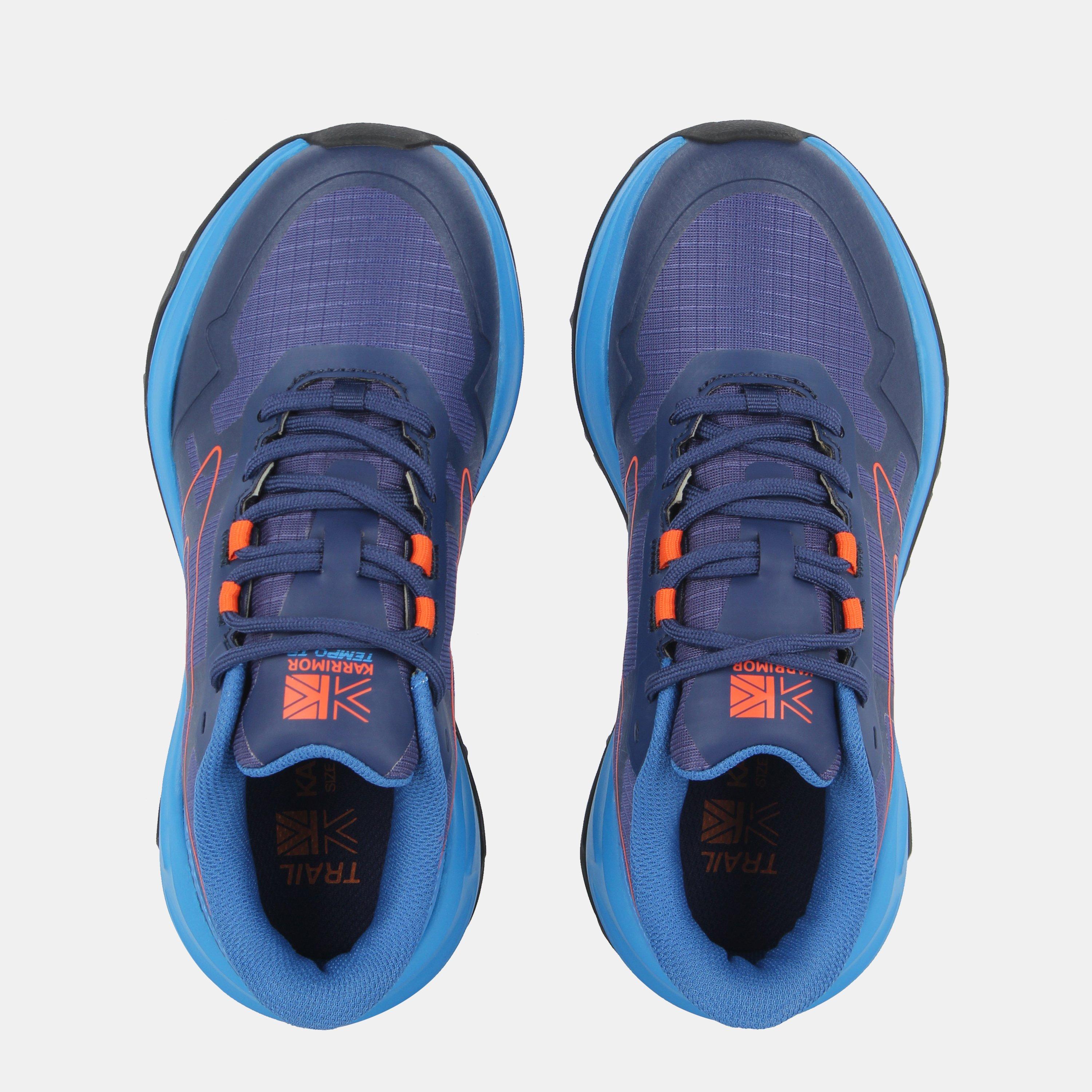 Blue/Orange - Karrimor - Tempo Trail Trainers Boys - 4
