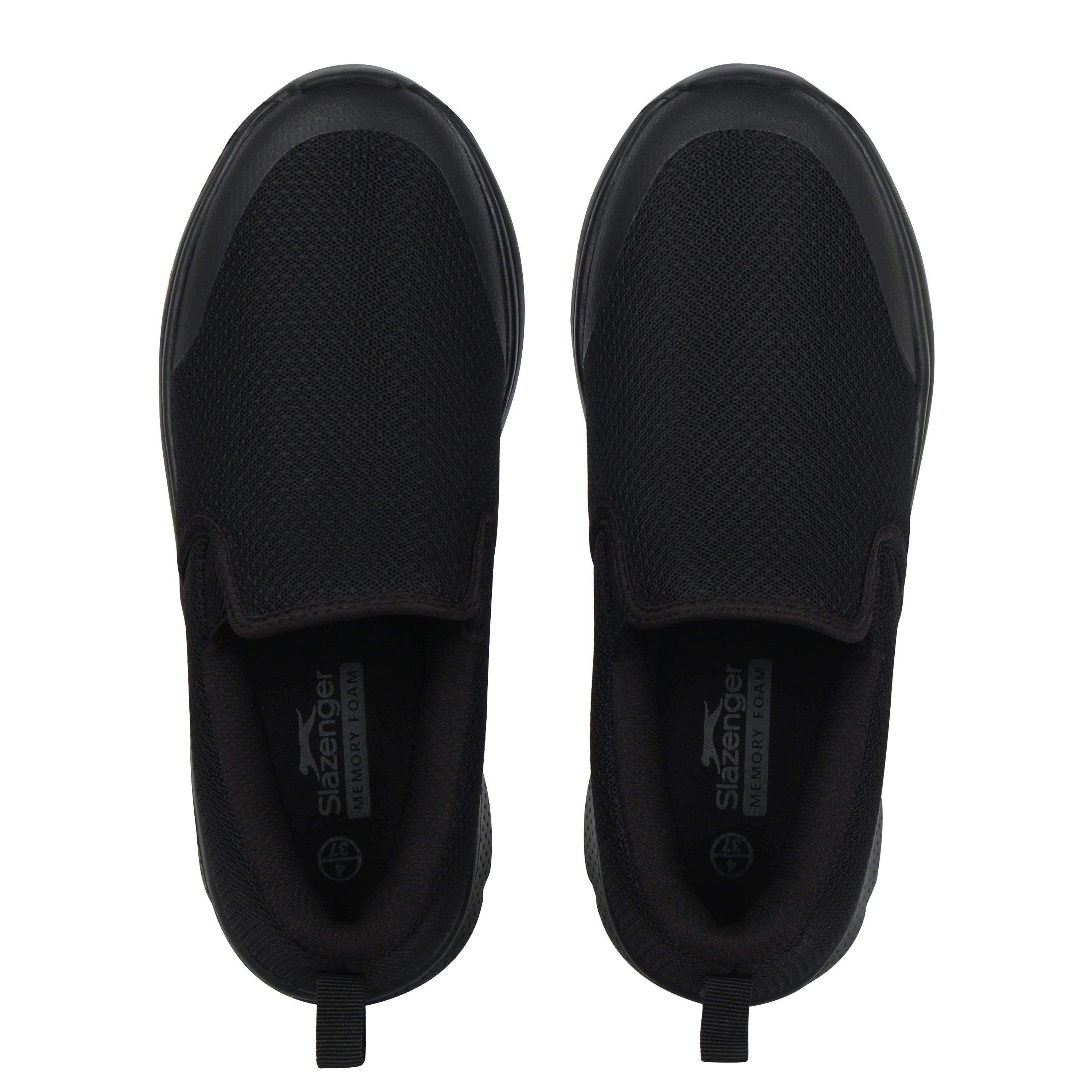 Sort - Slazenger - Zeal Slip On Trainers Junior - 5