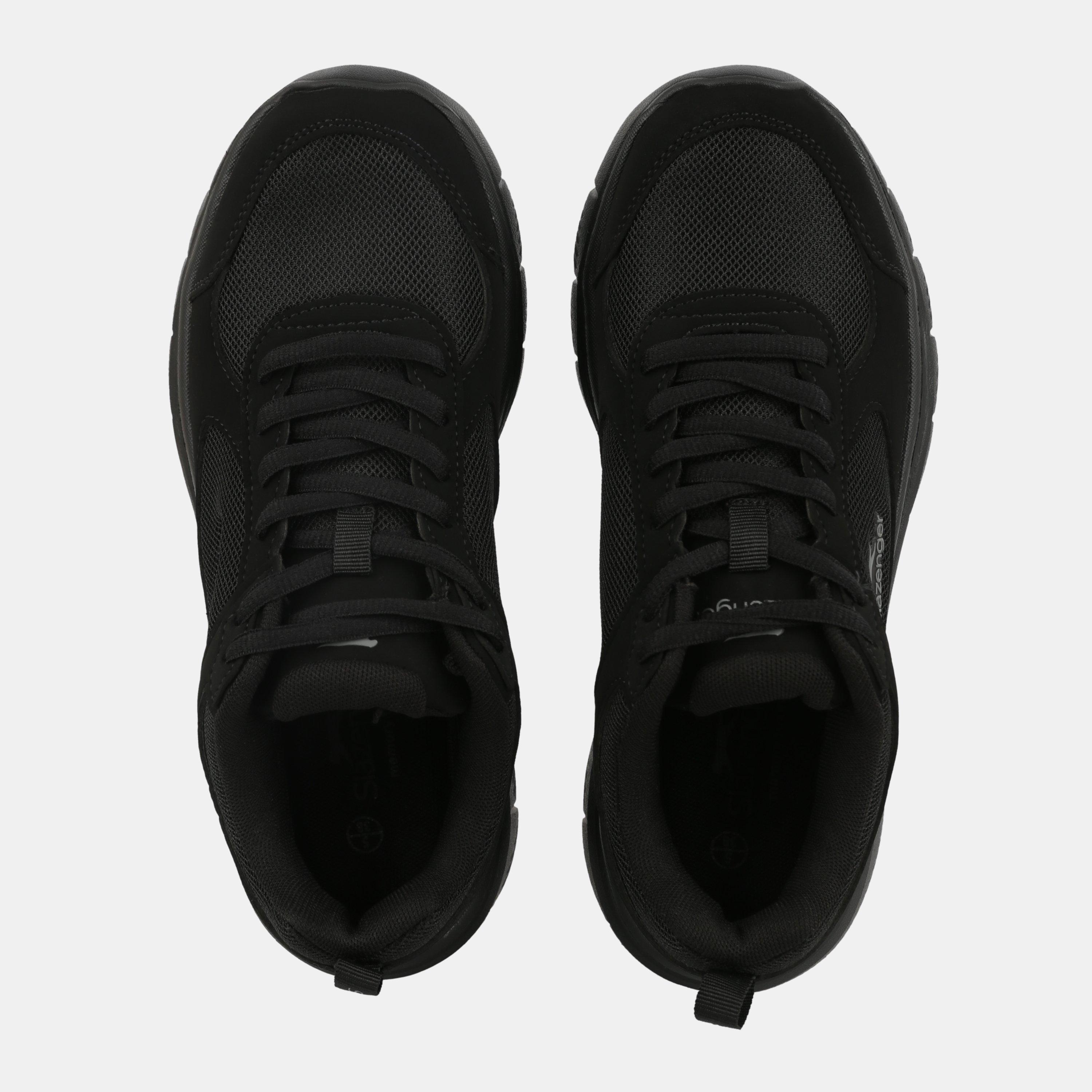 Black/Black - Slazenger - Force Mesh Trainer Junior - 4