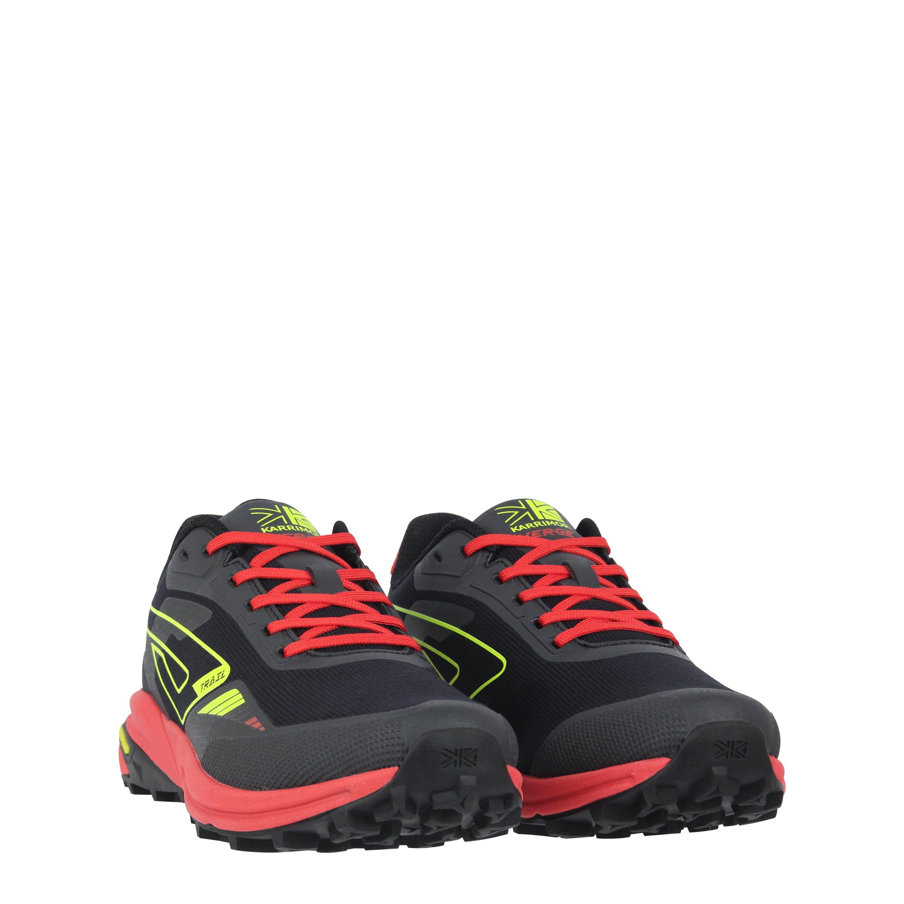 Zwart/Rood - Karrimor - Verge Trail Running Shoes Juniors - 3