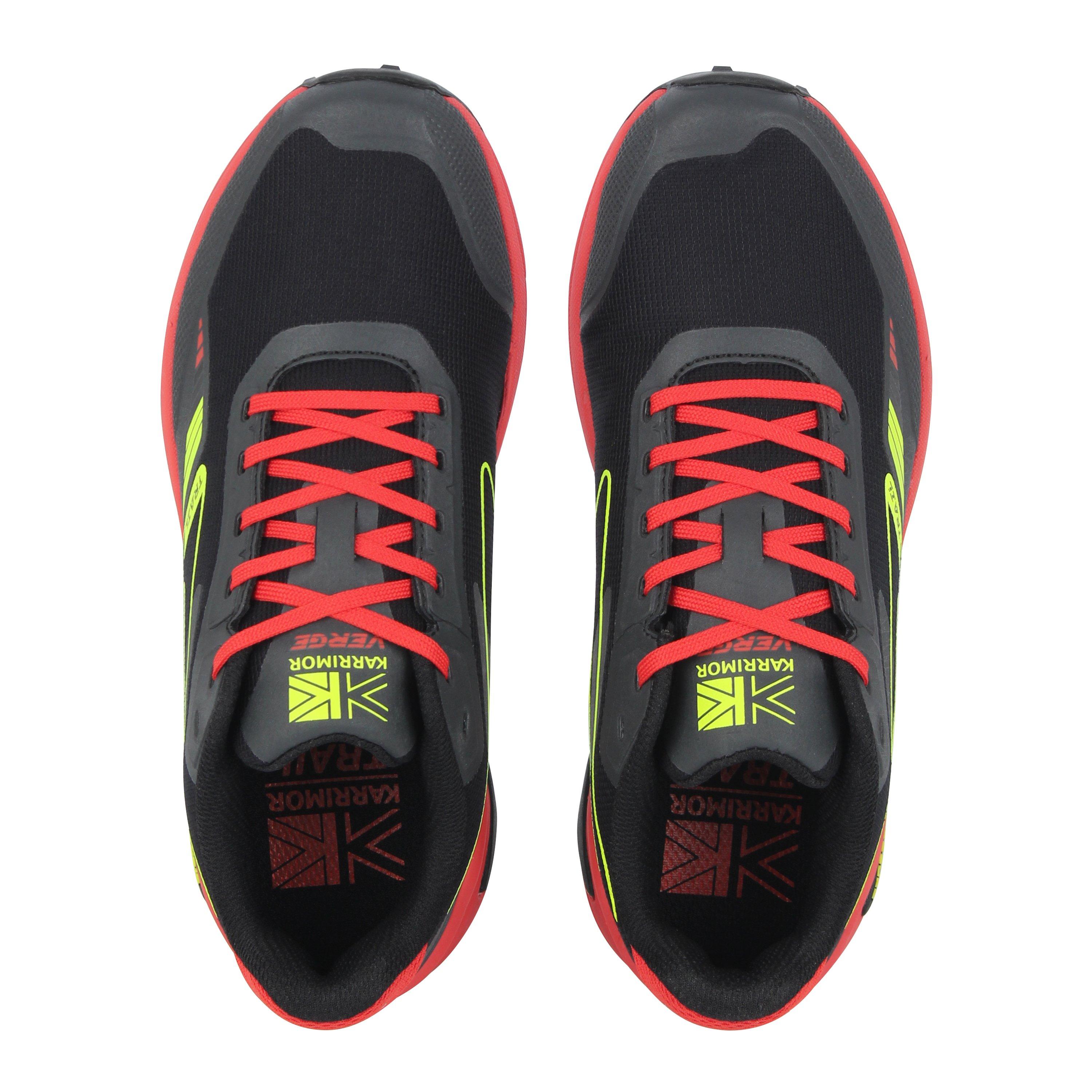 Zwart/Rood - Karrimor - Verge Trail Running Shoes Juniors - 5