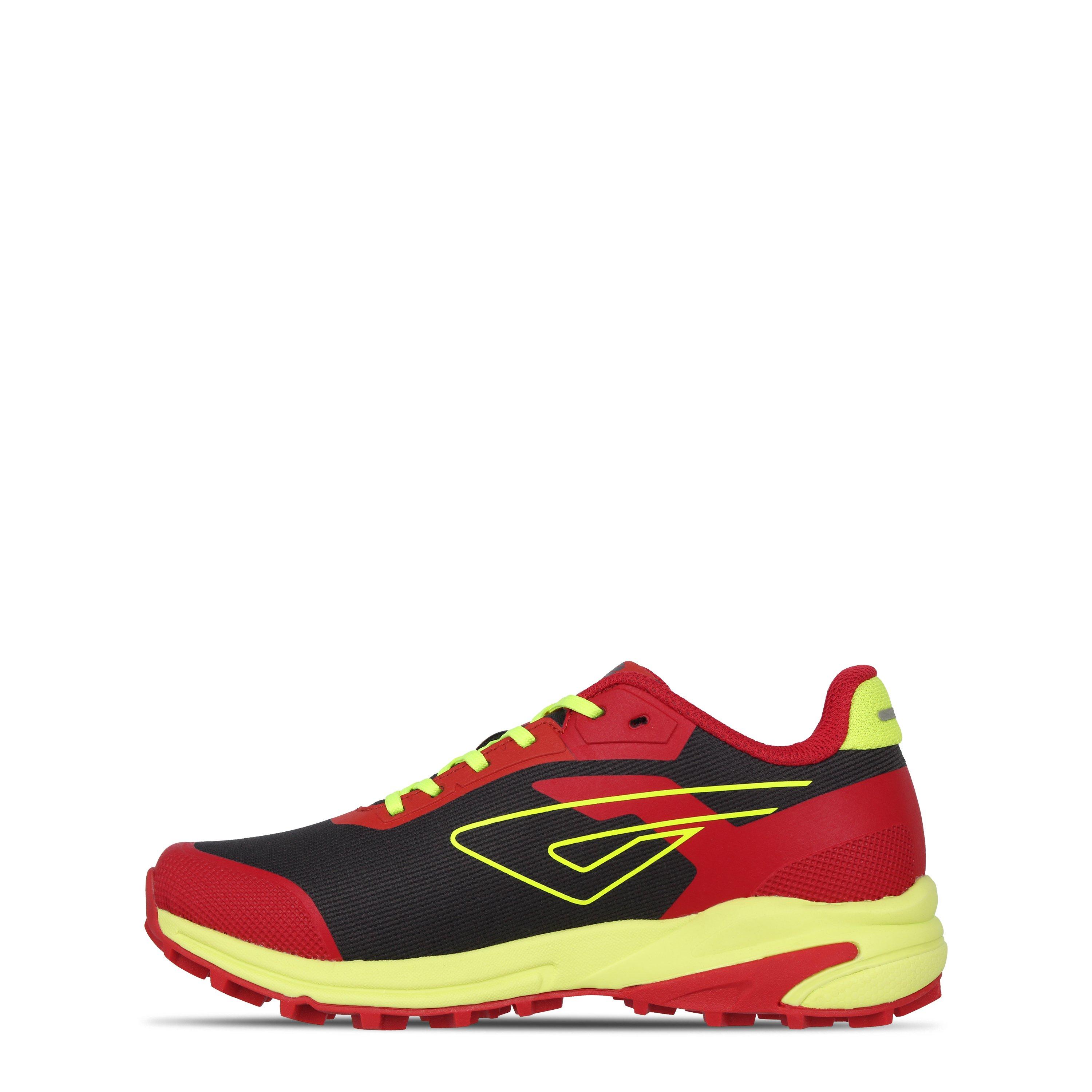 Red/Yellow - Karrimor - Verge Trail Running Shoes Juniors - 2