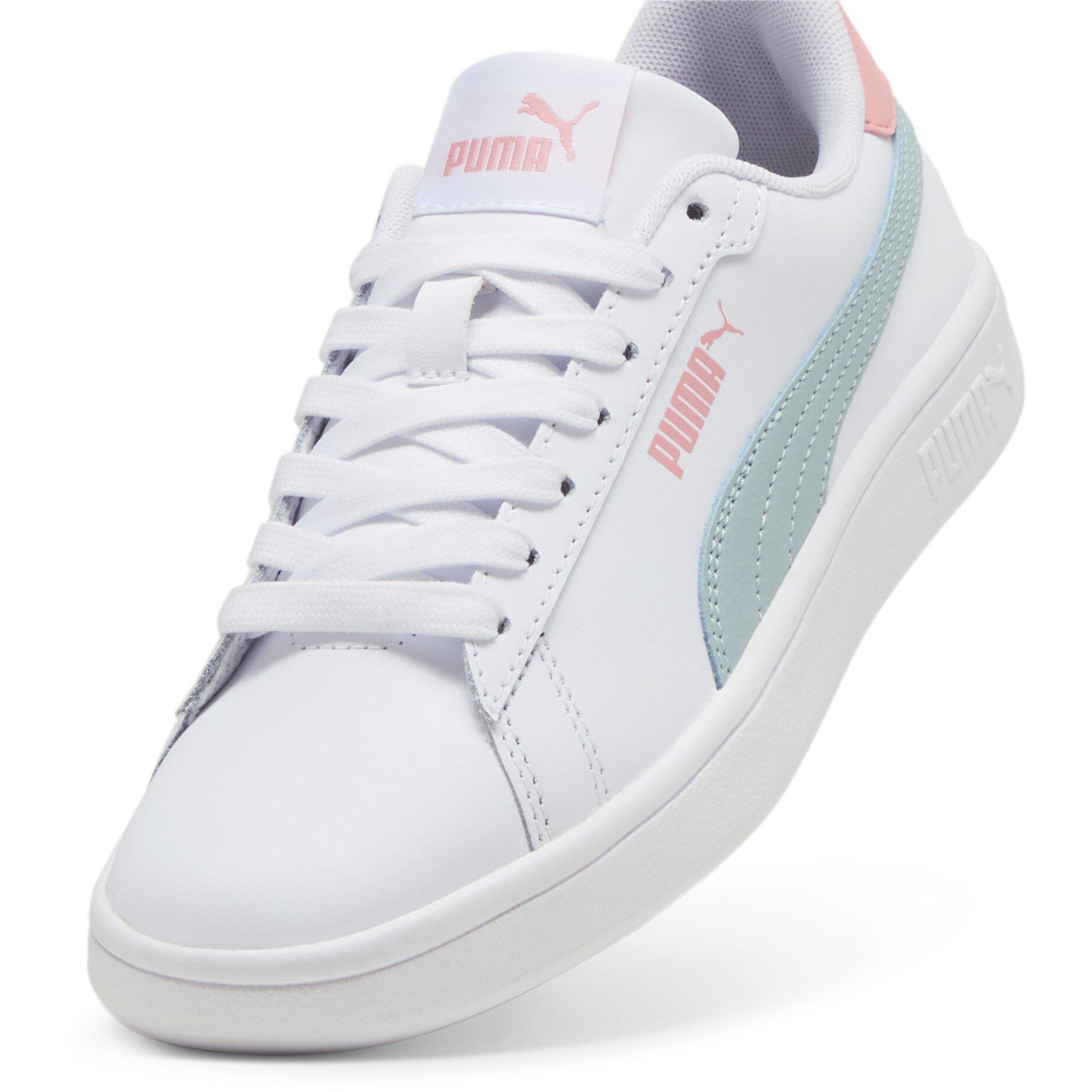 White-Mint-Pink - Puma - Smash 3.0 L Court Trainers - 6