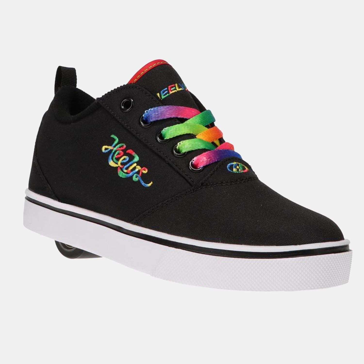 Heelys PRO 20 Scarpe Con Ruote Unisex Bambini E Ragazzi, Colore Rosso, Suola In Gomma E Cuscinetti ABEC 5