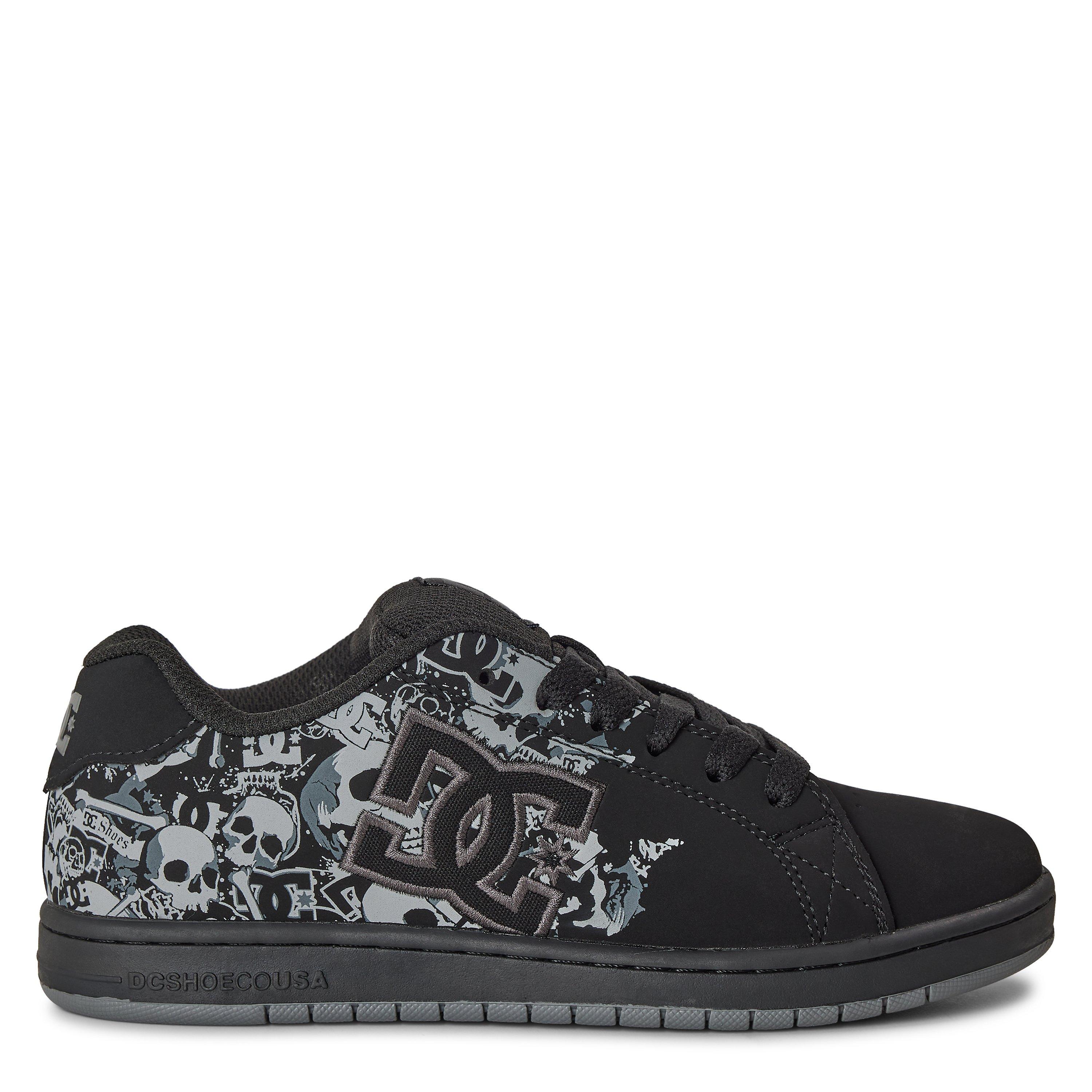 Black/Print - DC - Kids' Skate Shoes - 1