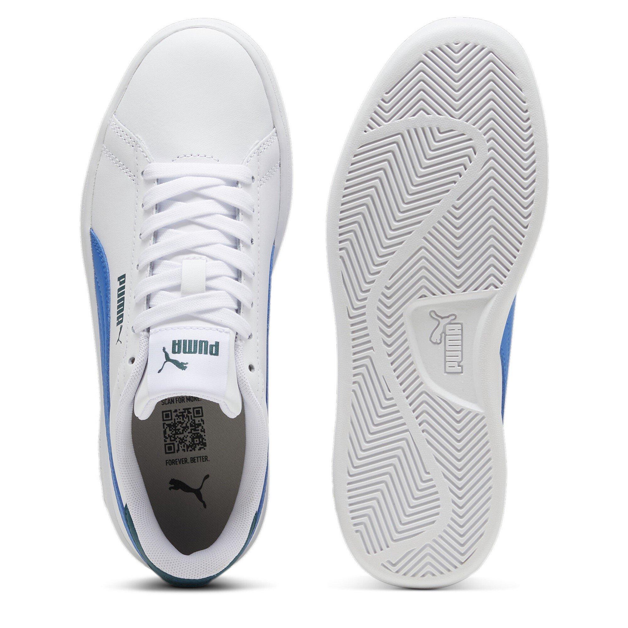 Wht/Blue-Green - Puma - Smash 3.0 L Sneakers Juniors - 3