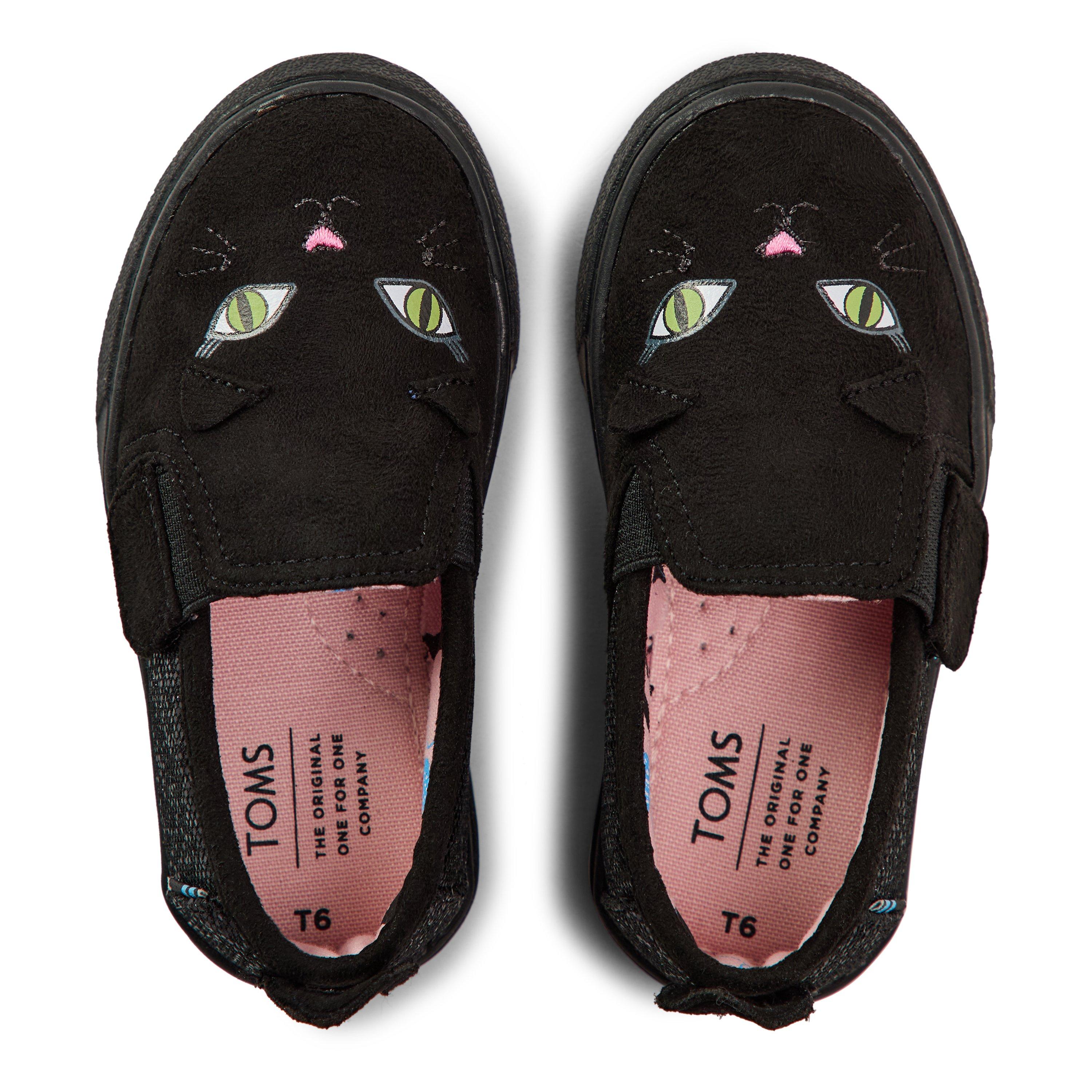 Black - Toms - Luca Sneak Juniors - 4