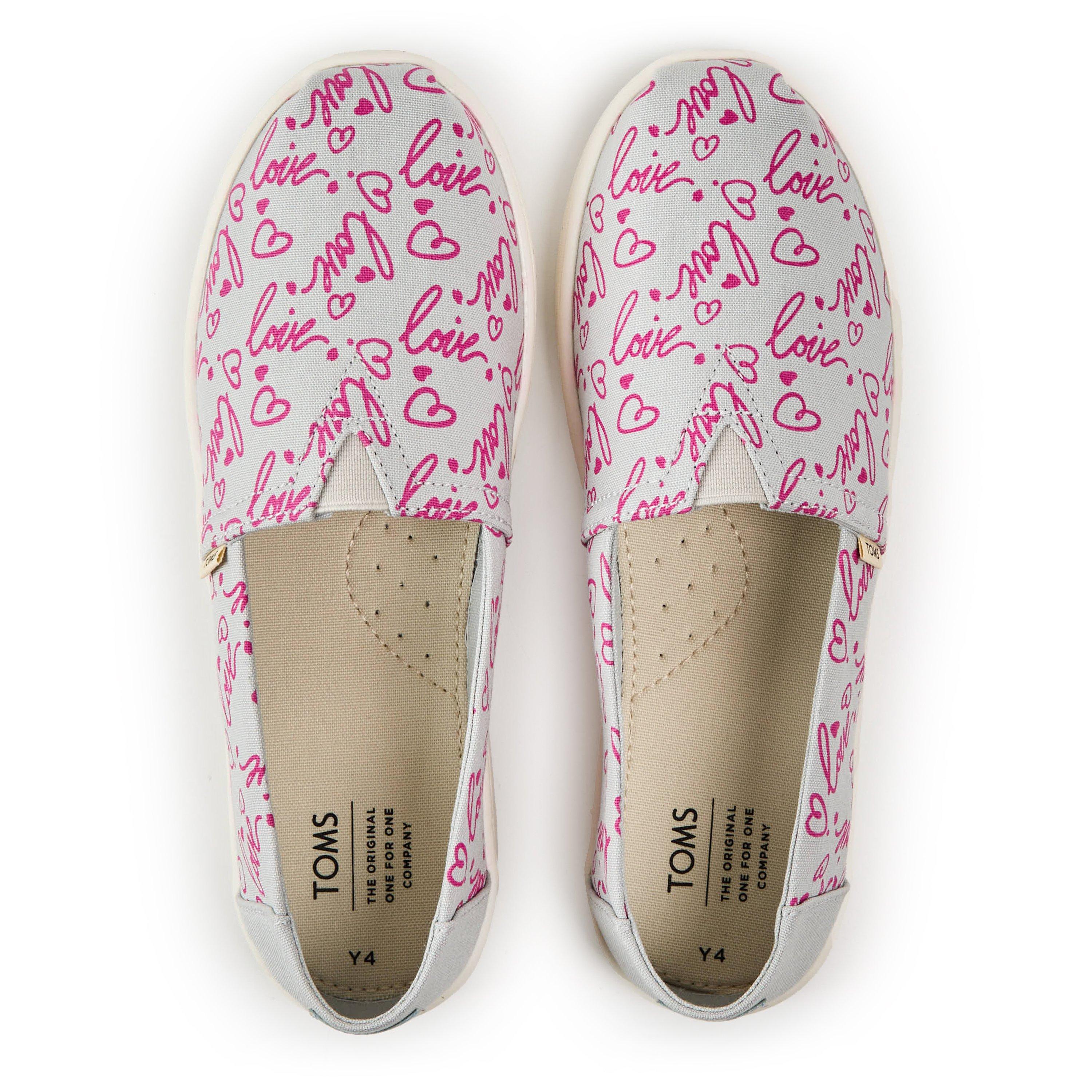 Pink - Toms - Youth Esp Juniors - 4