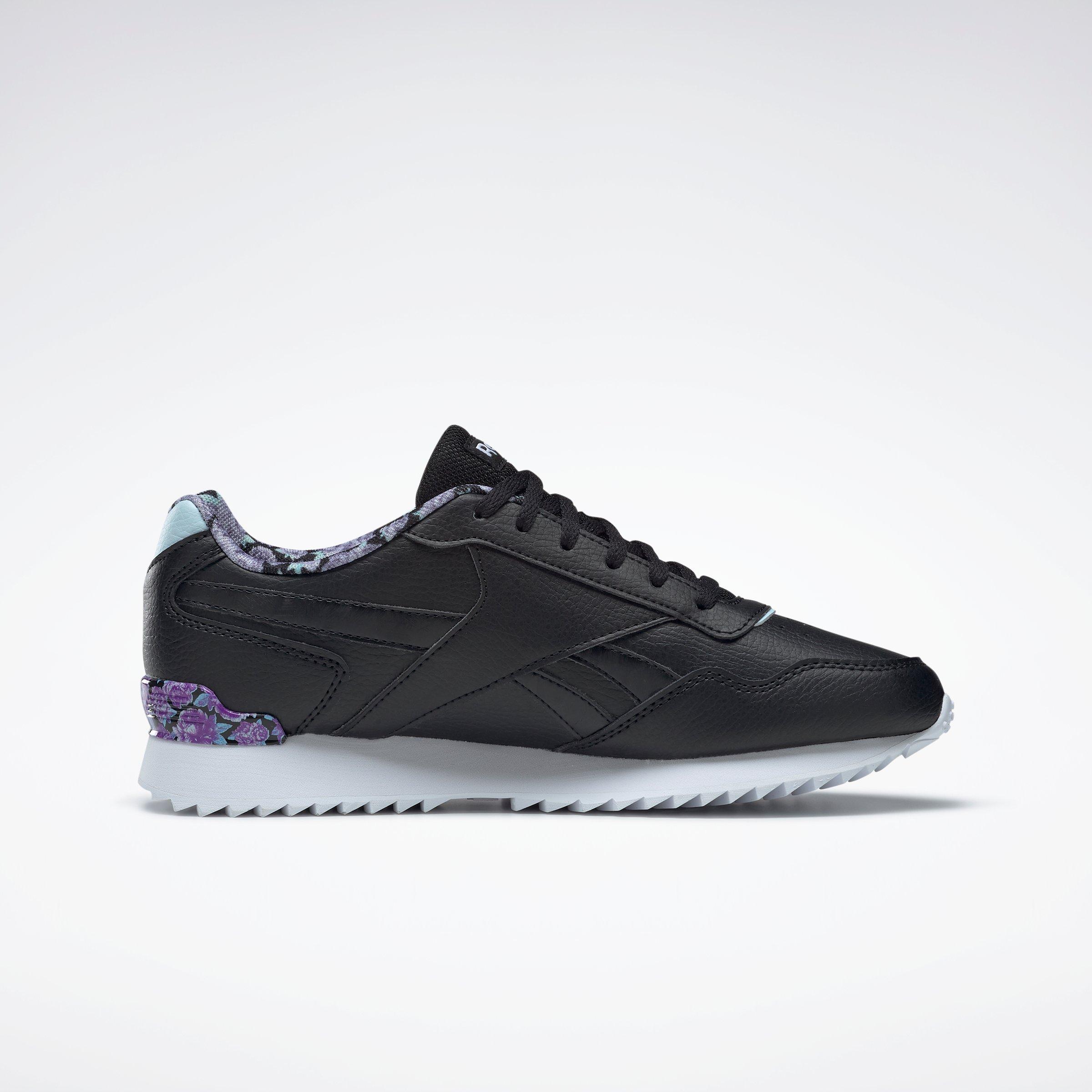 Core Black / Cl - Reebok - Royal Glide Ripple Clip Shoes Womens - 6