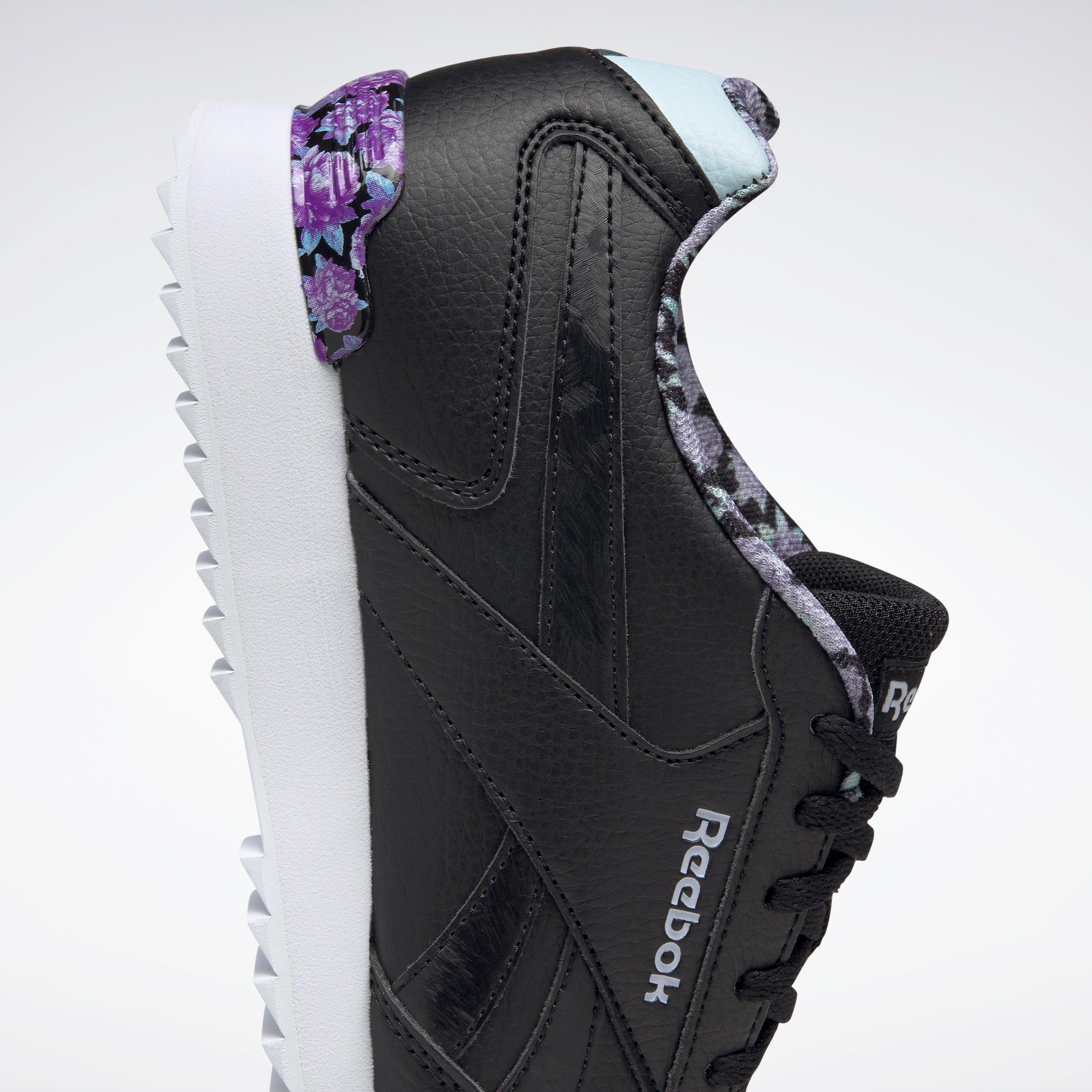 Core Black / Cl - Reebok - Royal Glide Ripple Clip Shoes Womens - 8