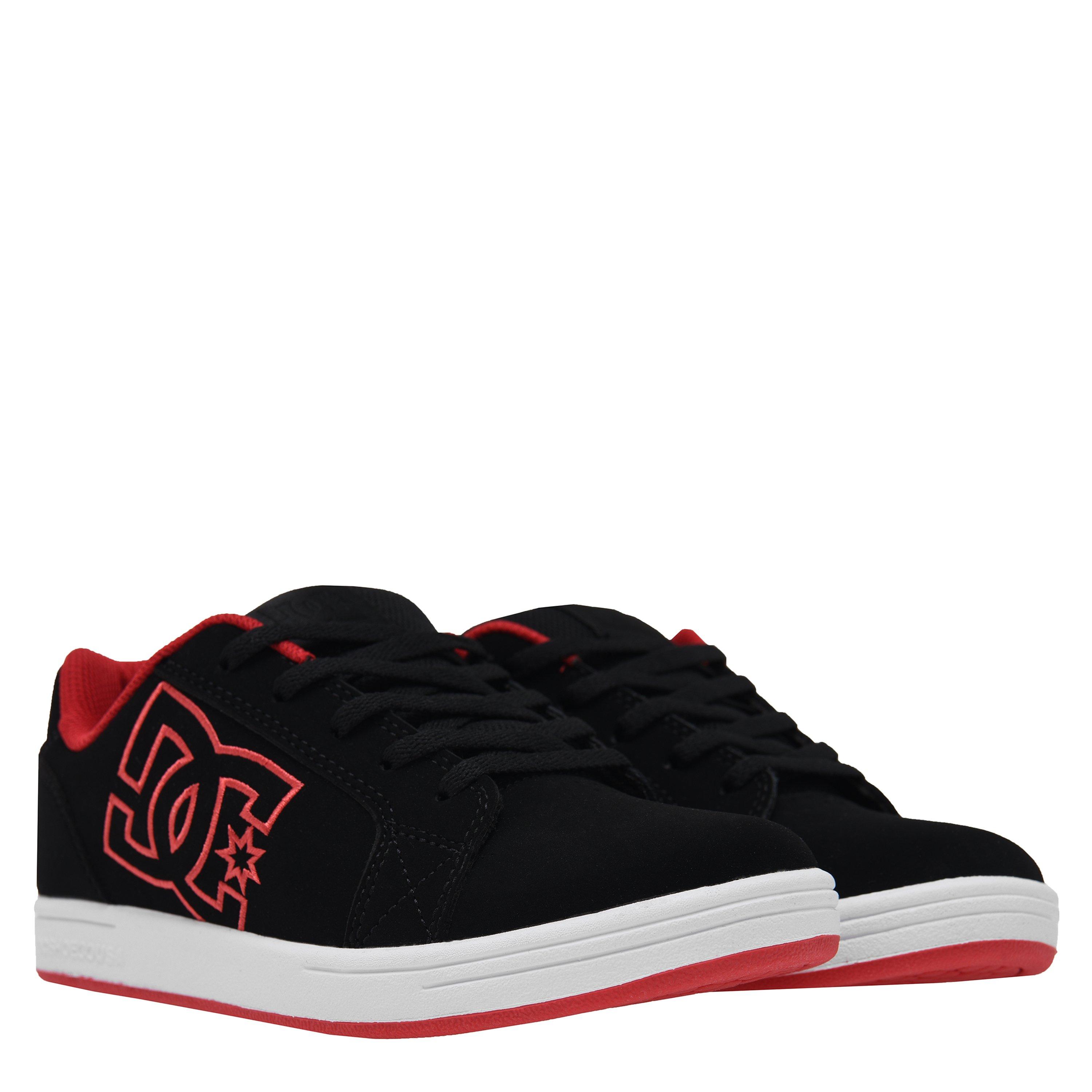 Negro/Gris - DC - Serial Gaffik Junior Boys Trainers - 3