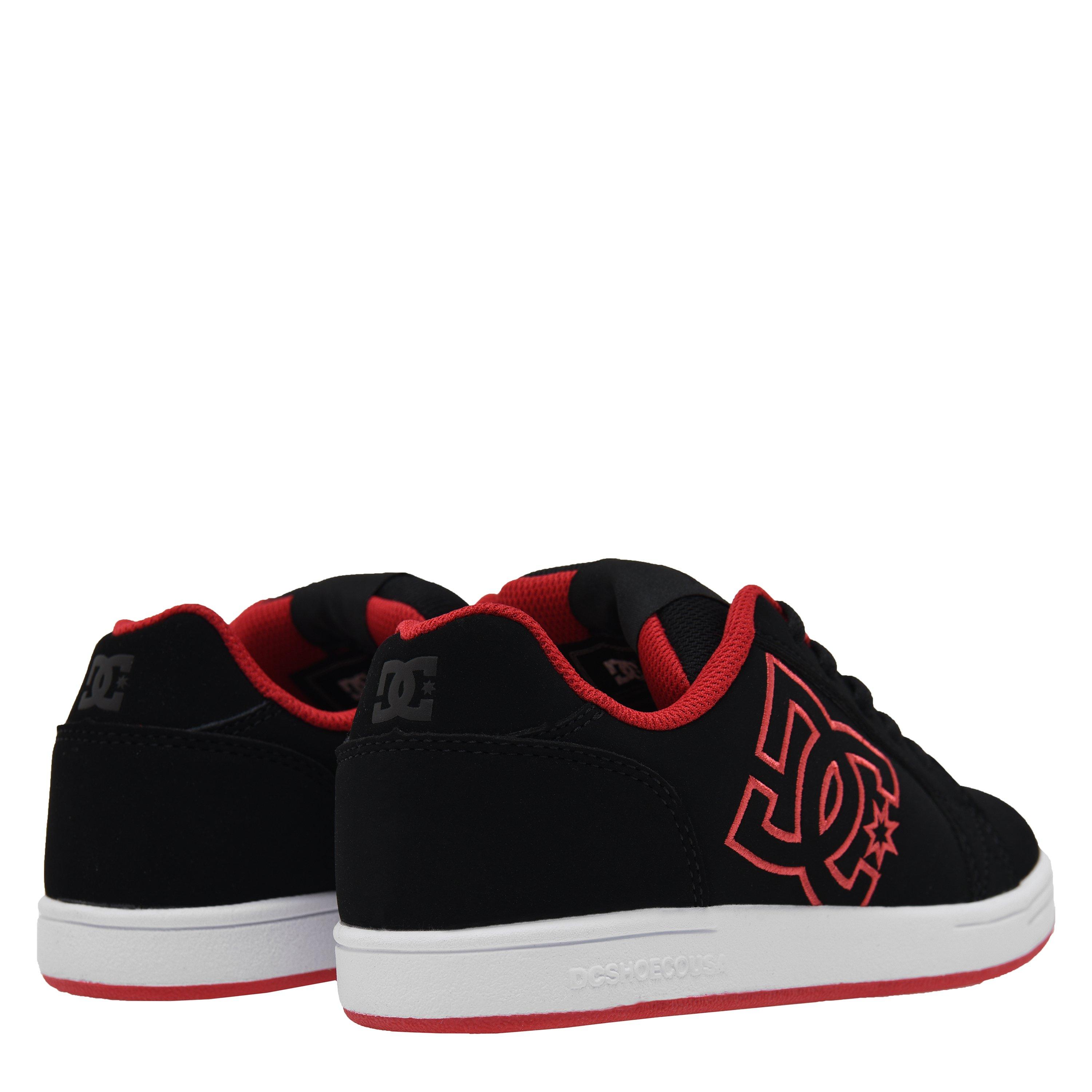 Negro/Gris - DC - Serial Gaffik Junior Boys Trainers - 4