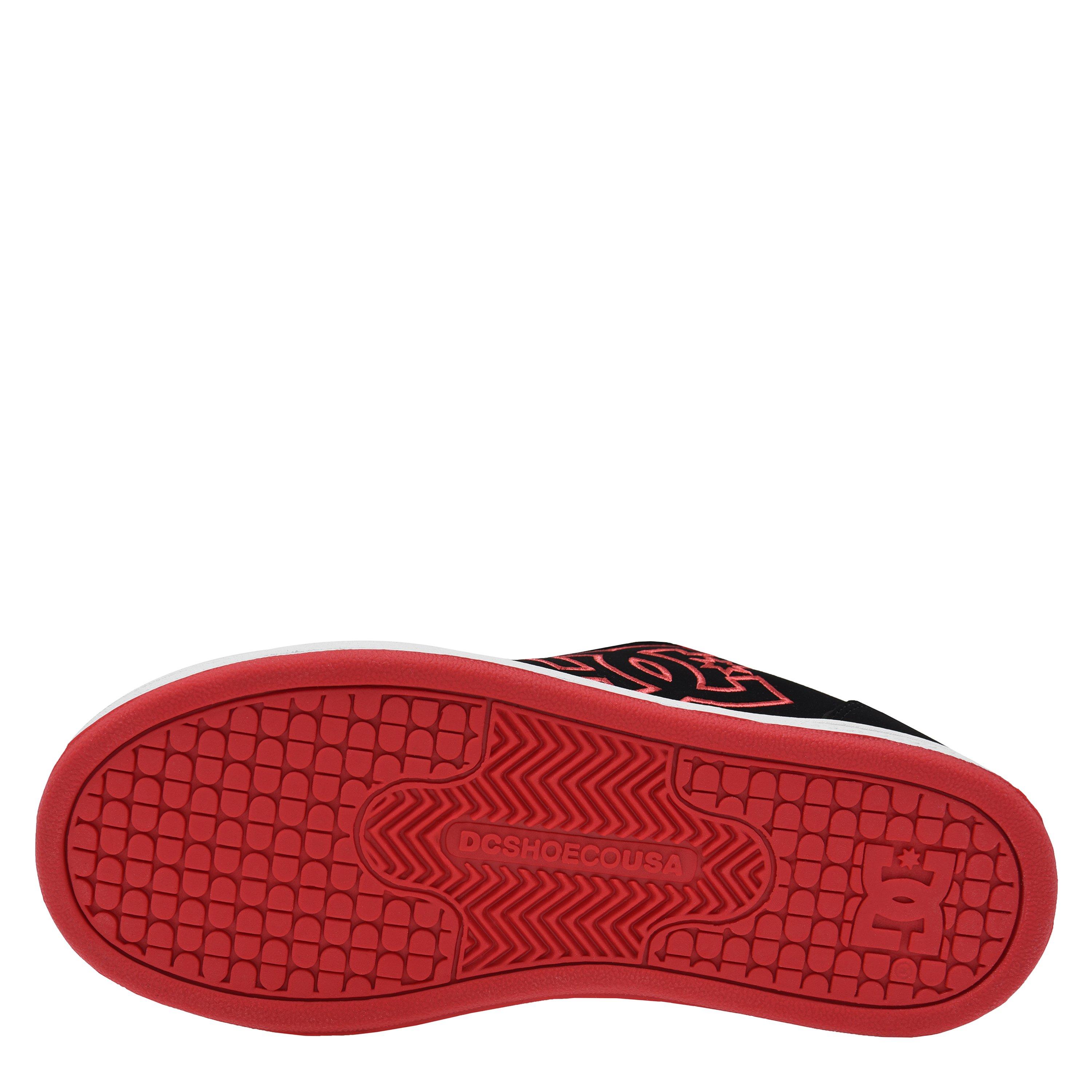 Negro/Gris - DC - Serial Gaffik Junior Boys Trainers - 5