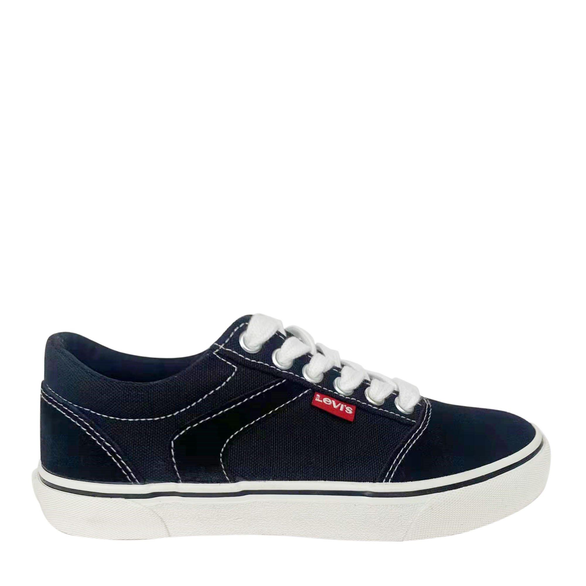 Black 0003 - Levis - Philly Canvas Low Trainers - 1
