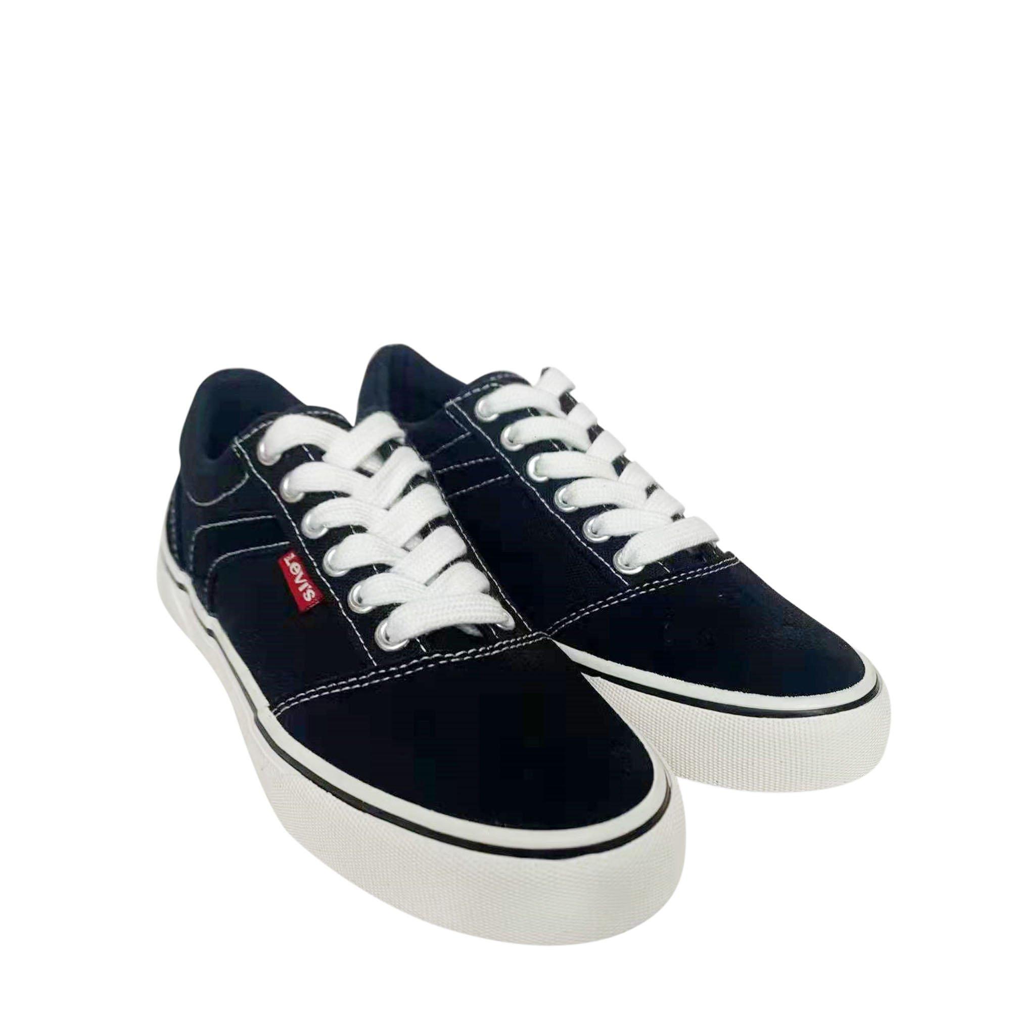Zwart 0003 - Levis - Philly Canvas Low Trainers - 3