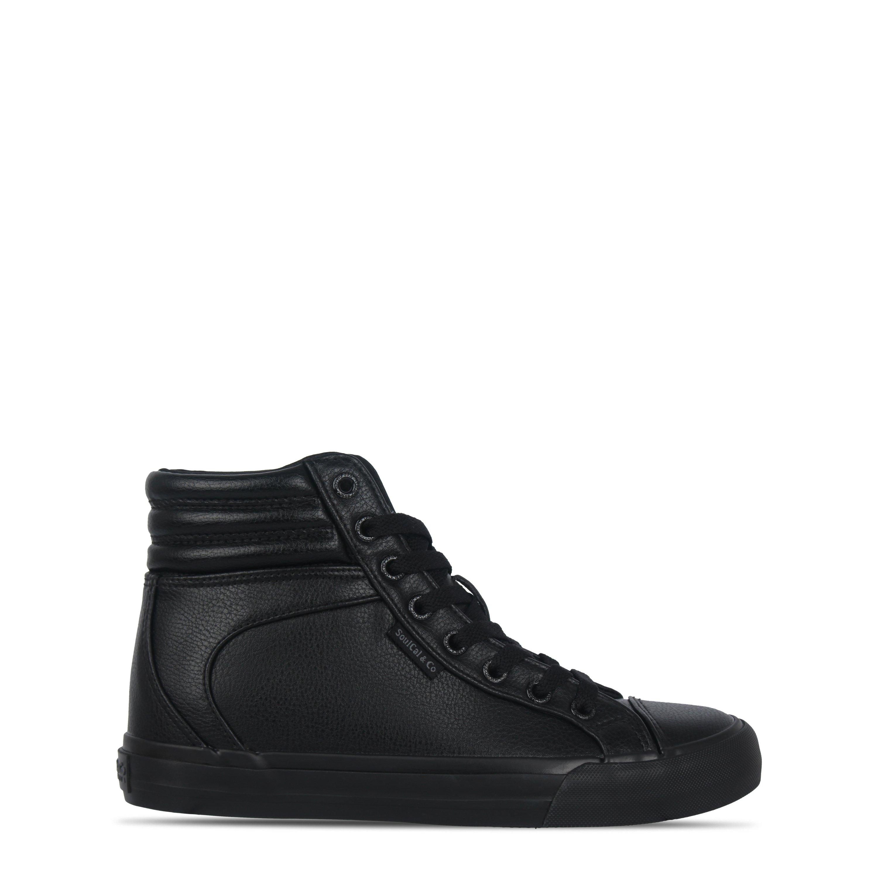 Black/Black - SoulCal - Asti Hi Tops Juniors - 1