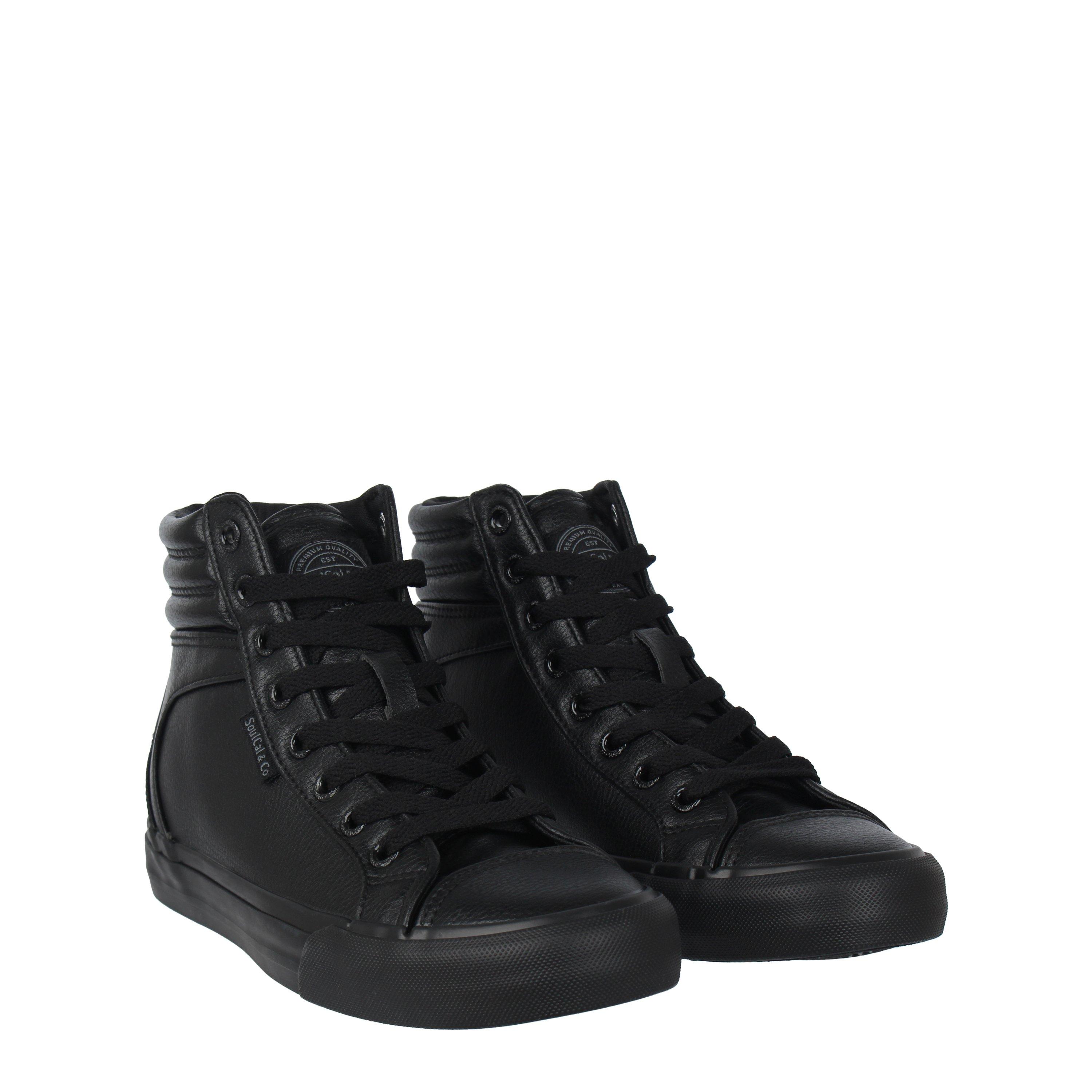 Black/Black - SoulCal - Asti Hi Tops Juniors - 3