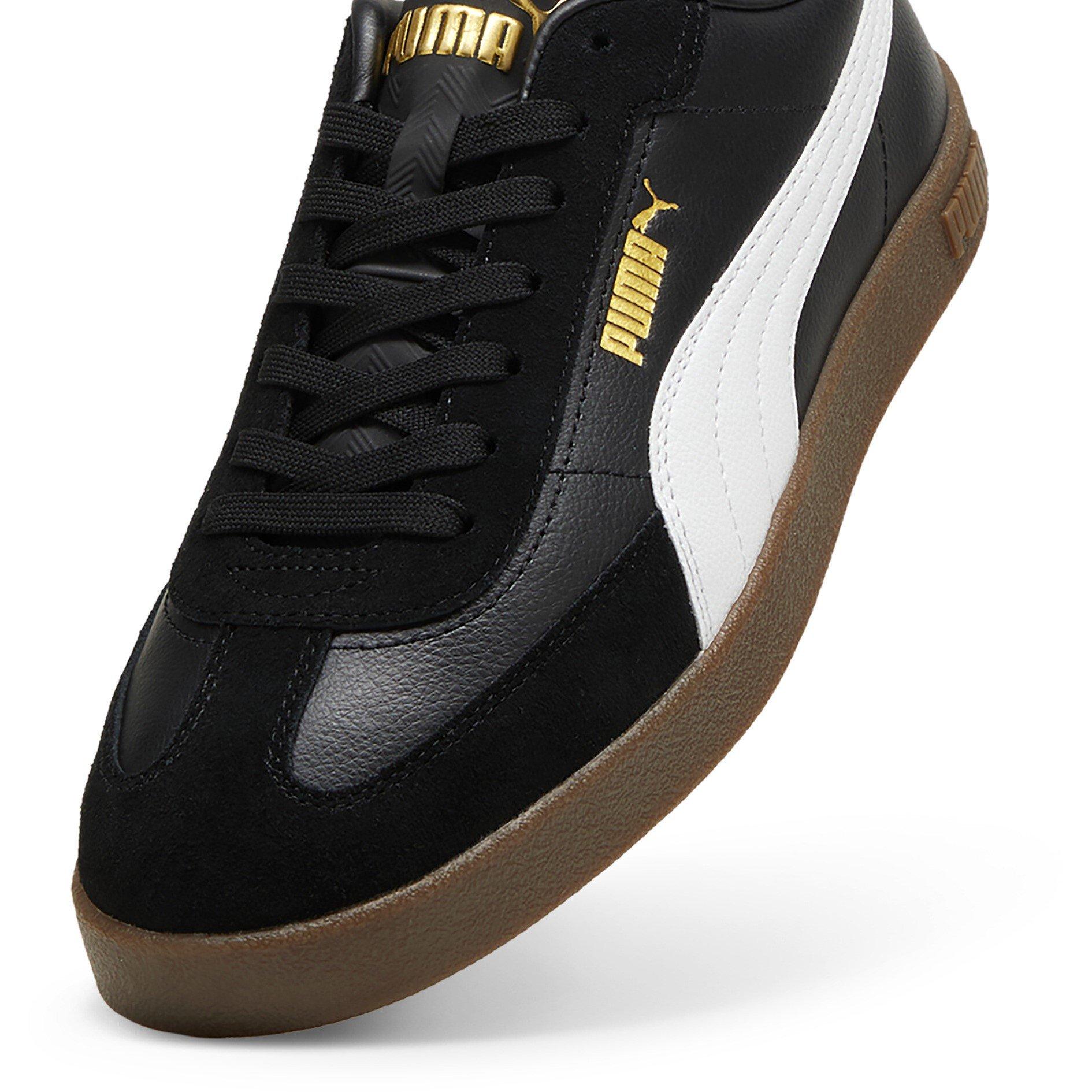 Negro/Blanco/Oro - Puma - Club Era Canvas Low Trainers - 6