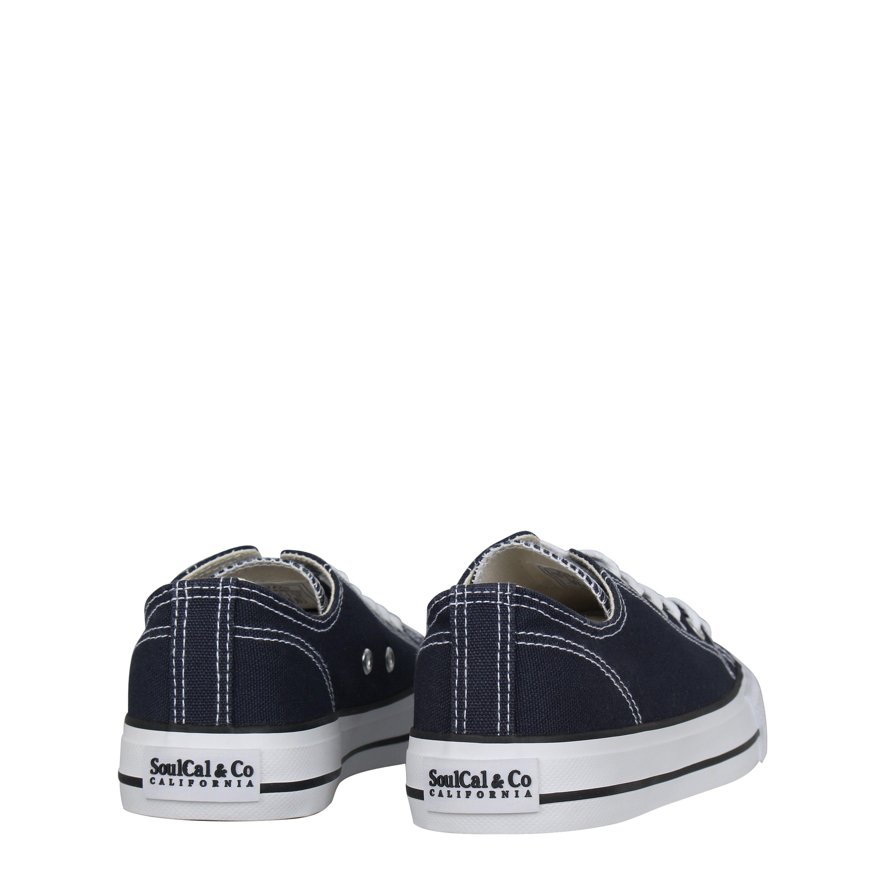 Navy - SoulCal - Low Canvas Shoes Junior - 4