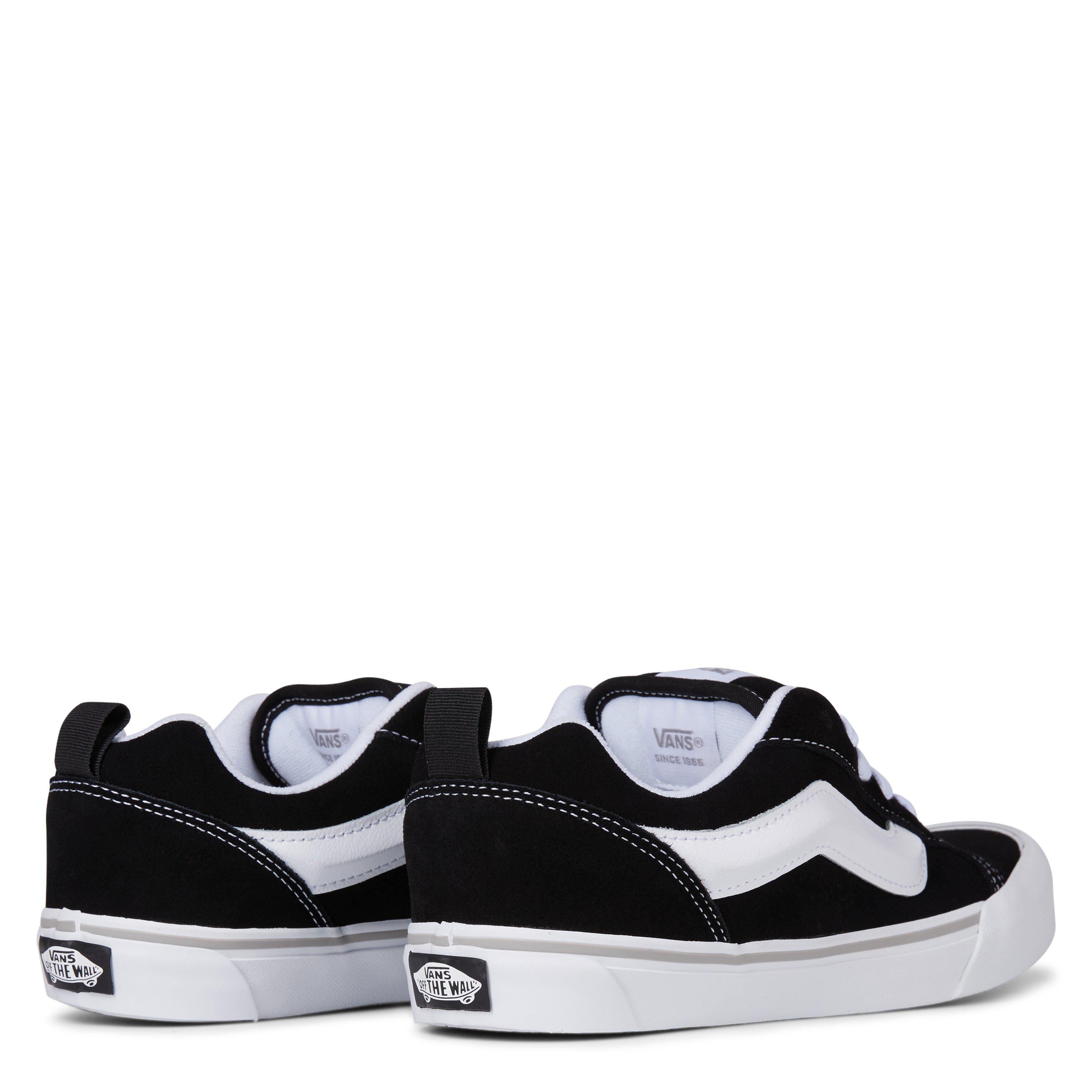 Schwarz/Weiß - Vans - KNU SKOOL BLACK/WHITE - 4