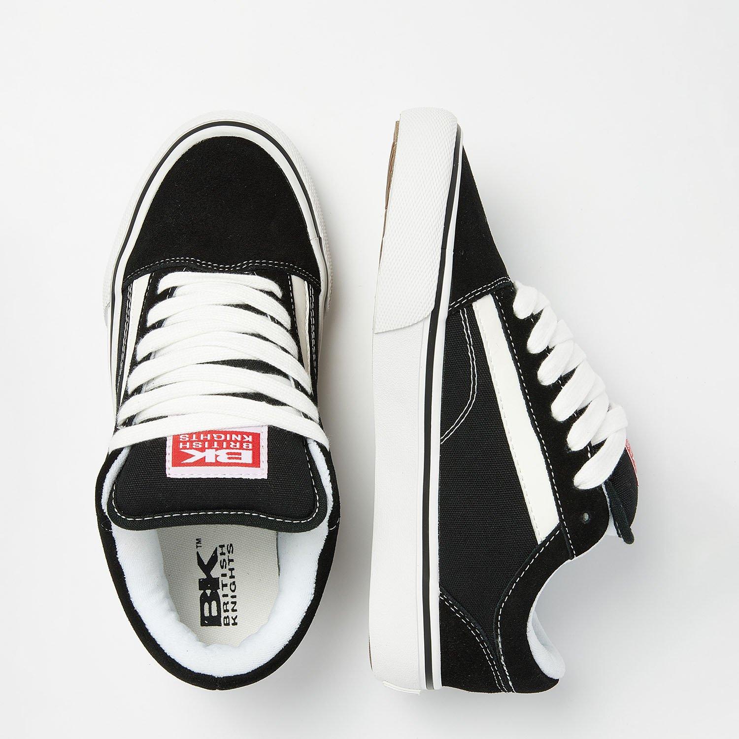 Black/White - British Knights - Mack Chunky Shoes Juniors - 5