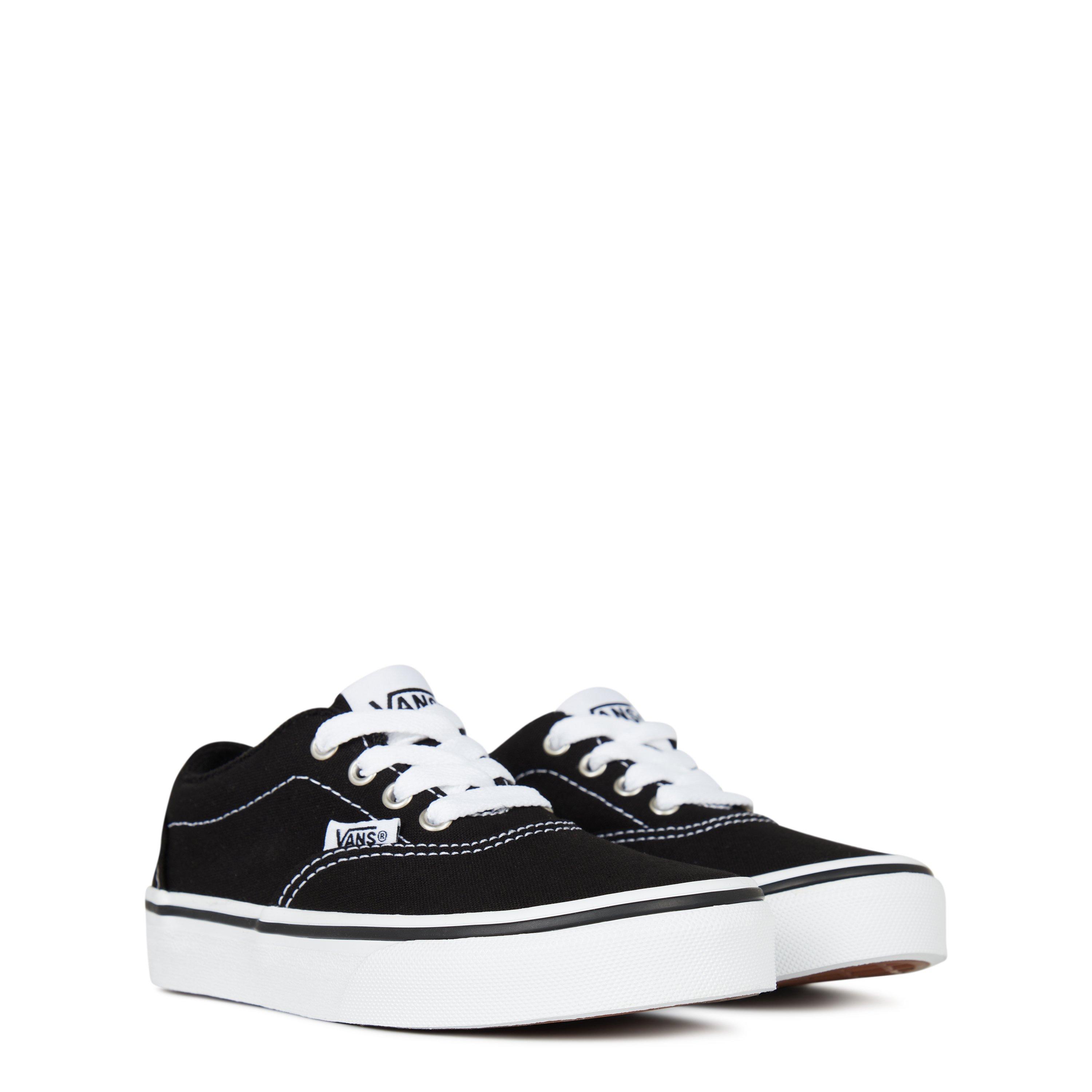 Crno/Bijelo - Vans - Doheny Canvas Trainers Juniors - 3