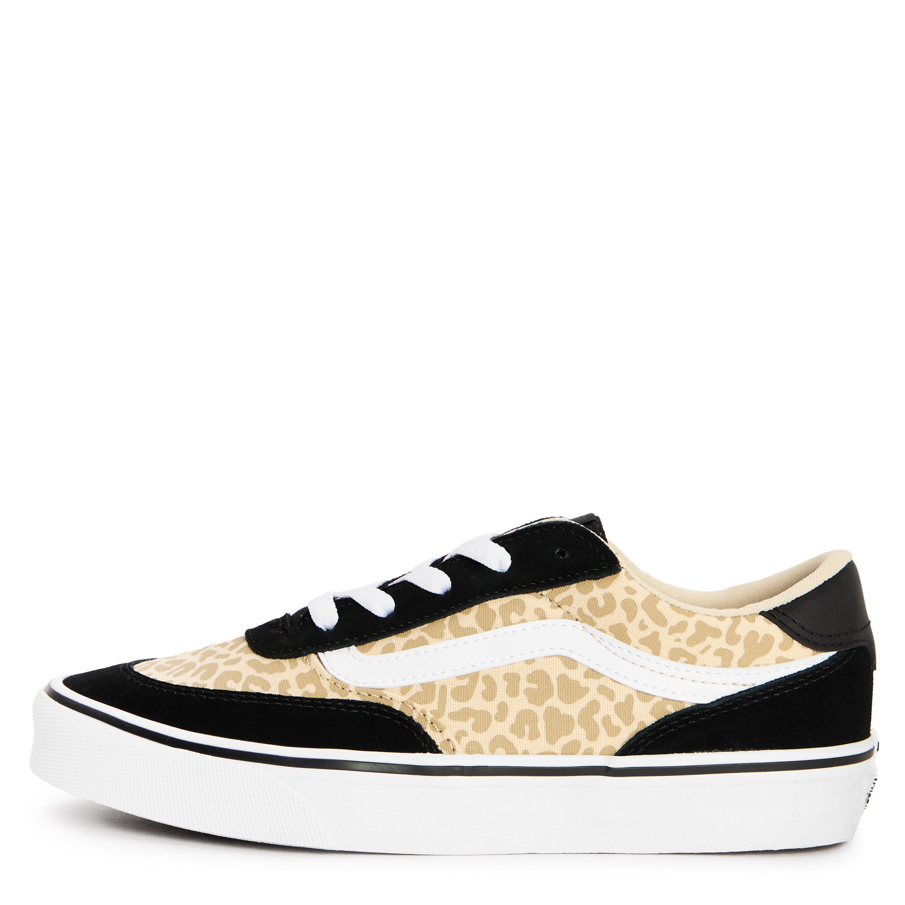 Leopard Black - Vans - Kids' Brooklyn Canvas Trainers - 2